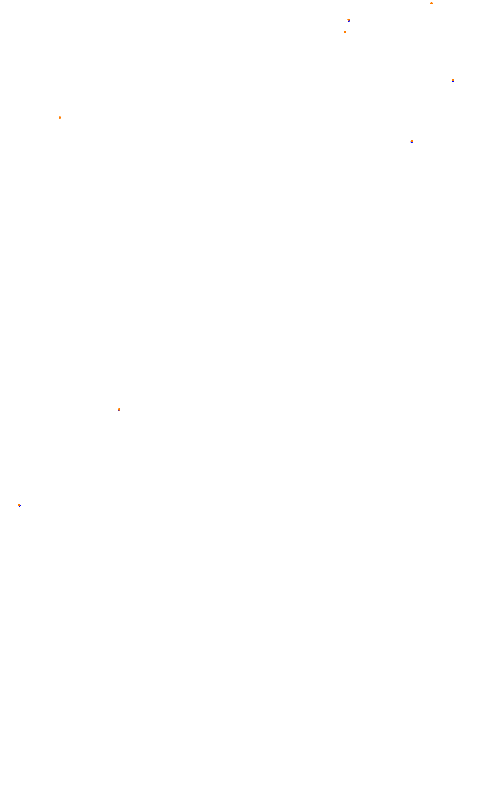 Monza collisions