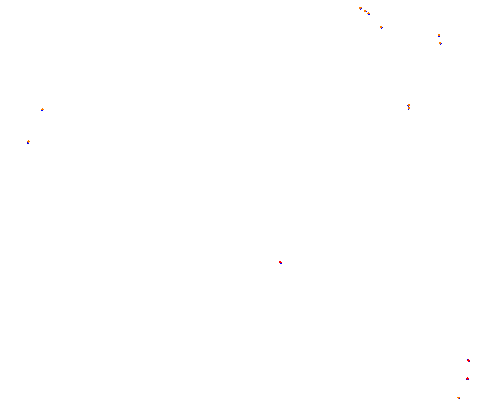 Silverstone - National collisions