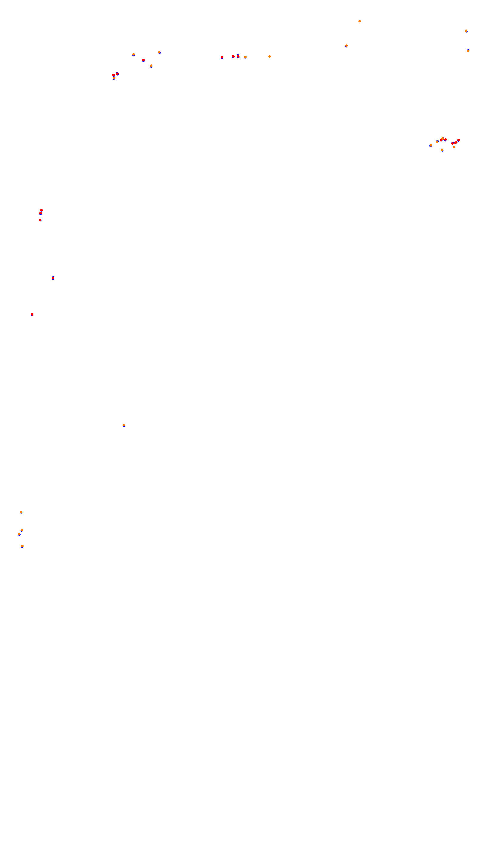 Monza collisions