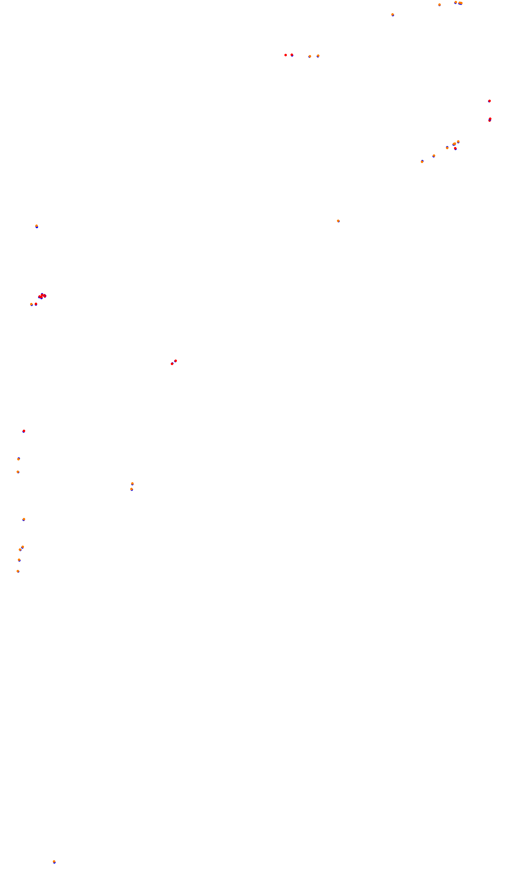 Monza collisions