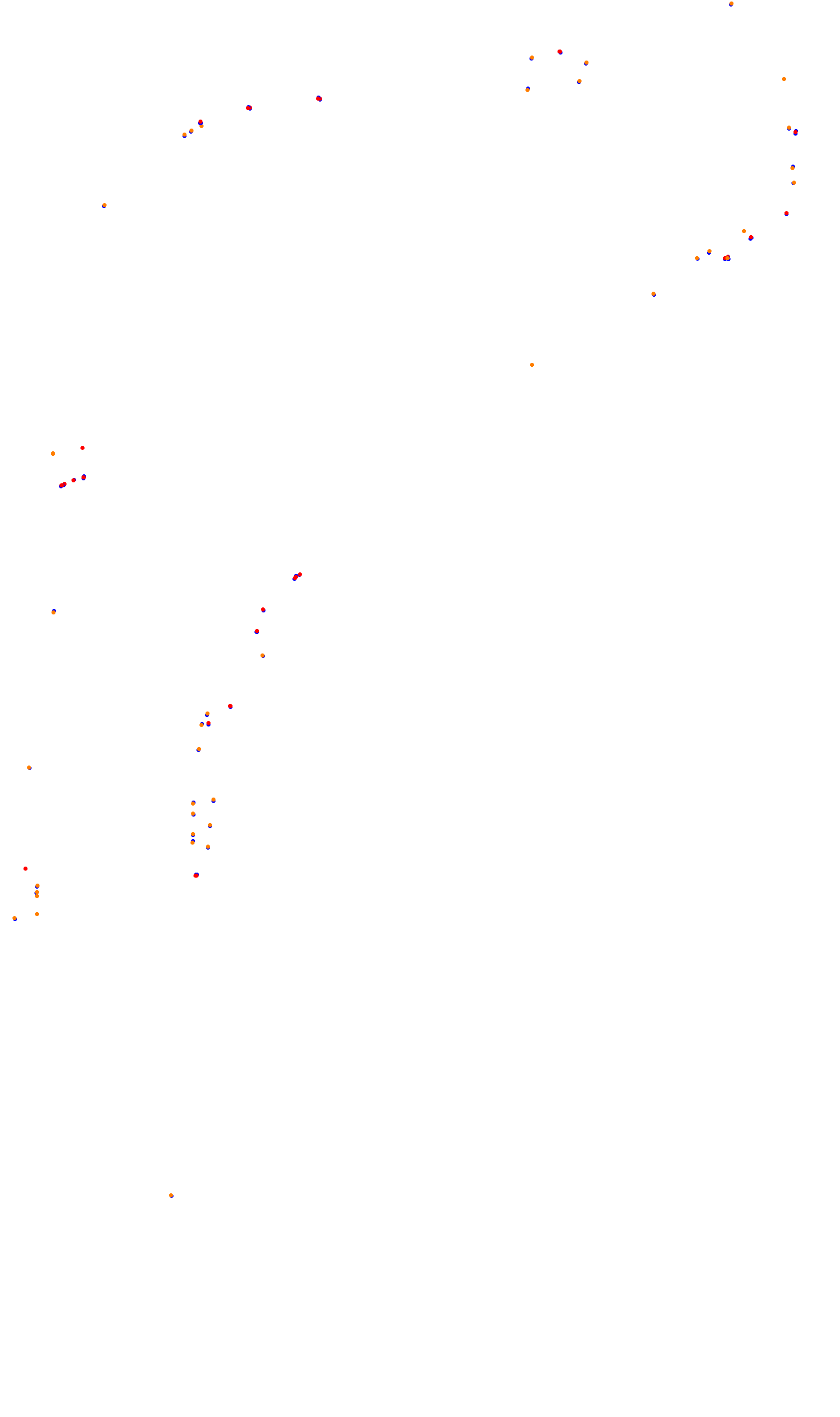 Monza collisions