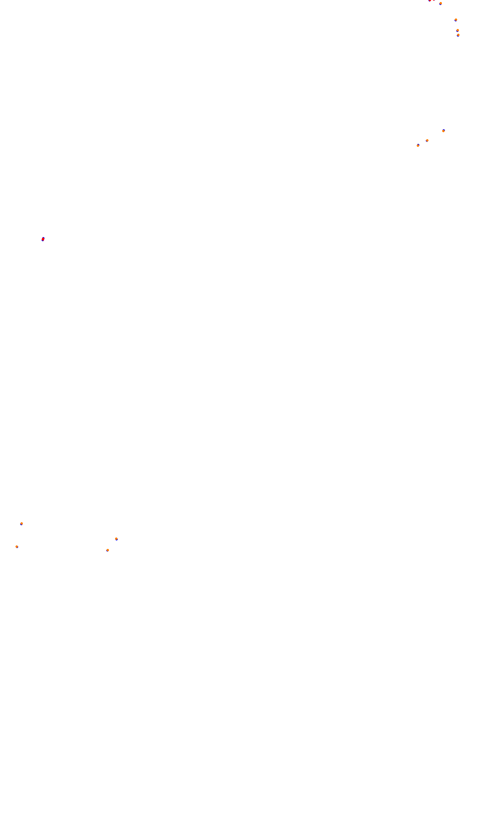 Monza collisions