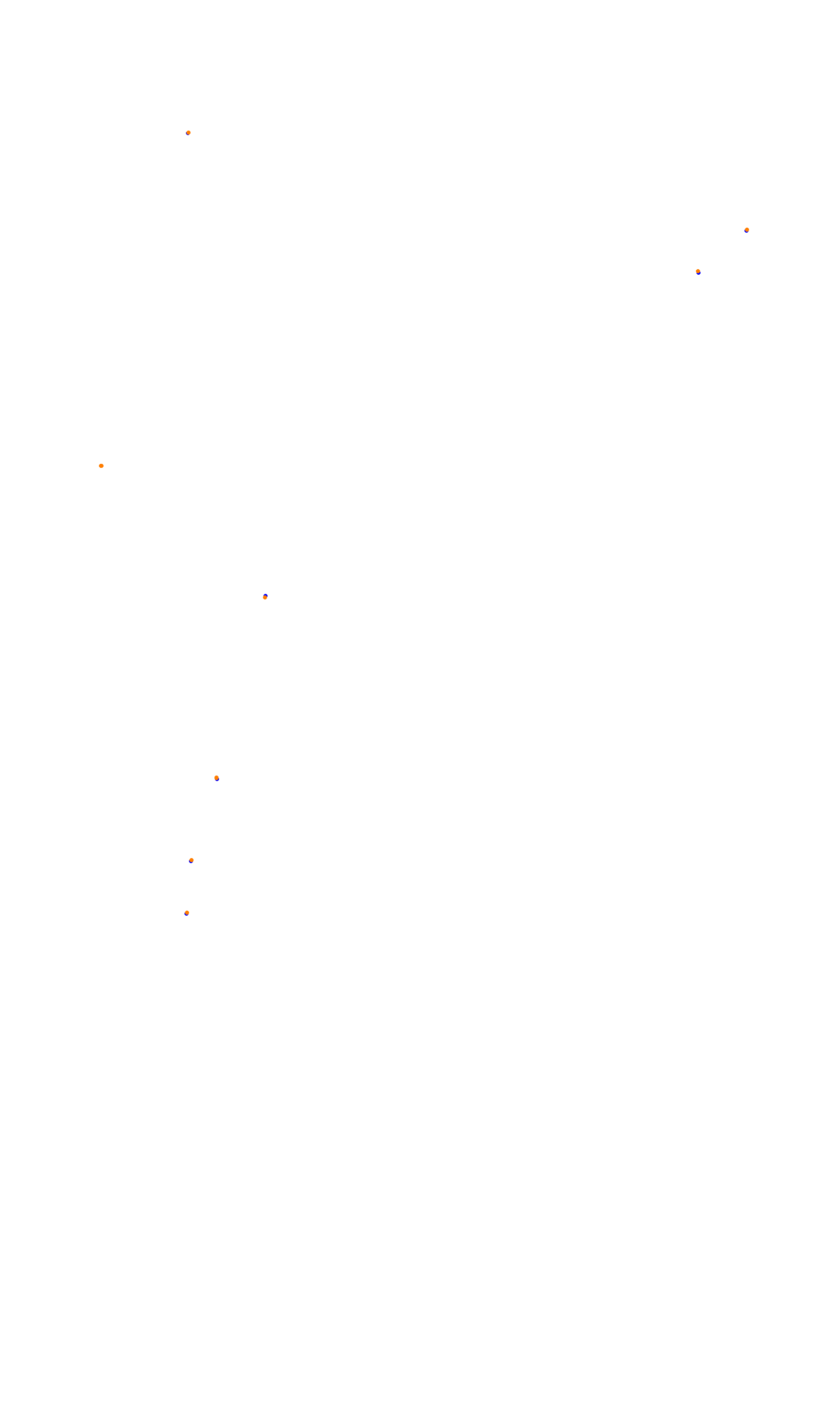Monza collisions