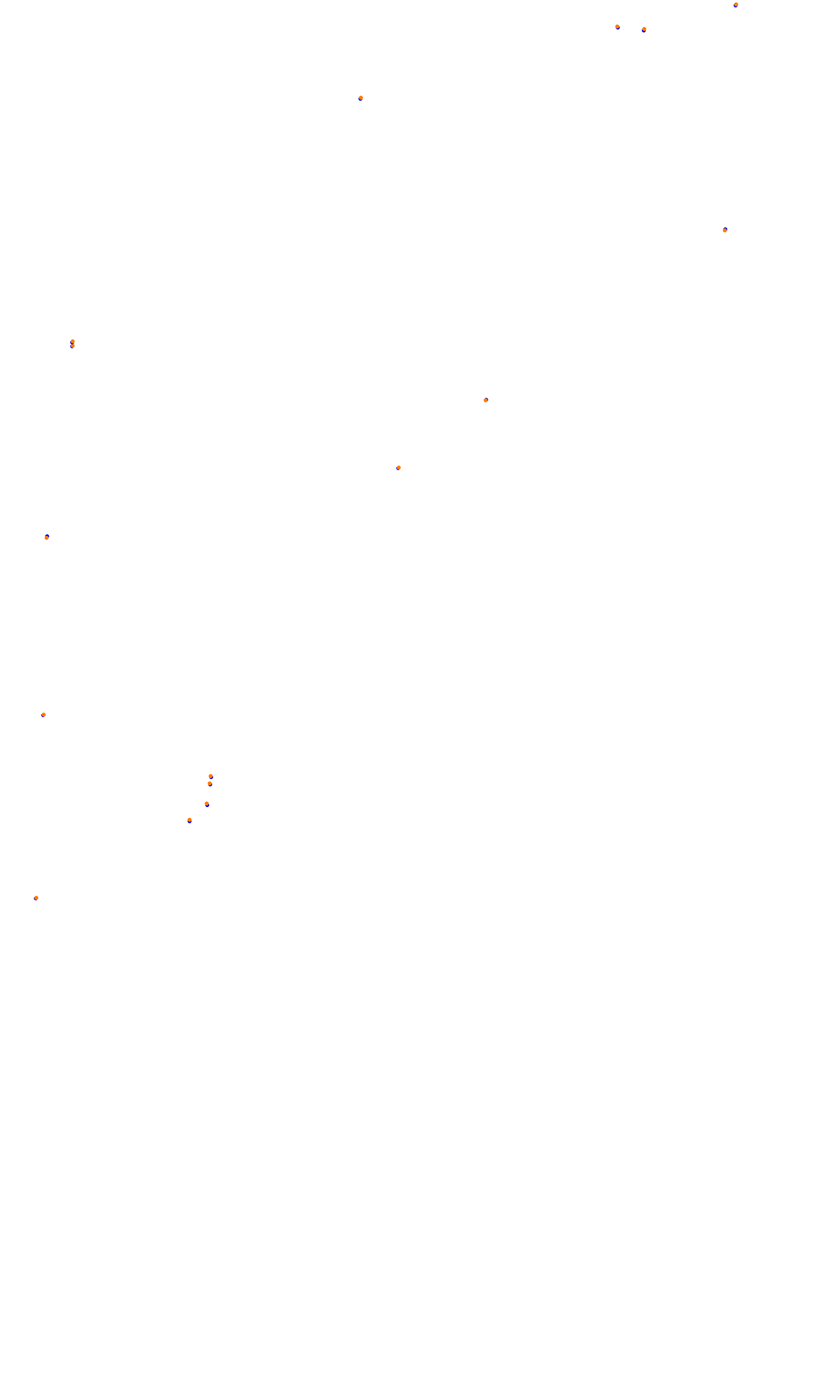 Monza collisions