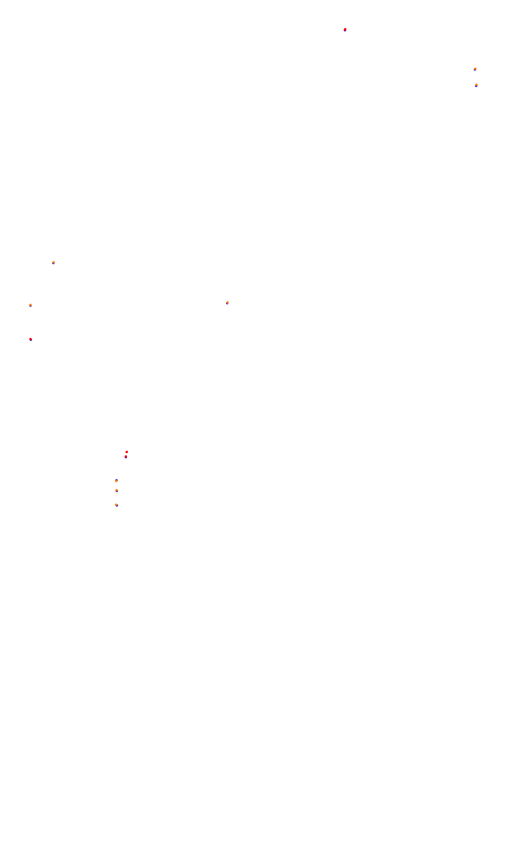 Monza collisions