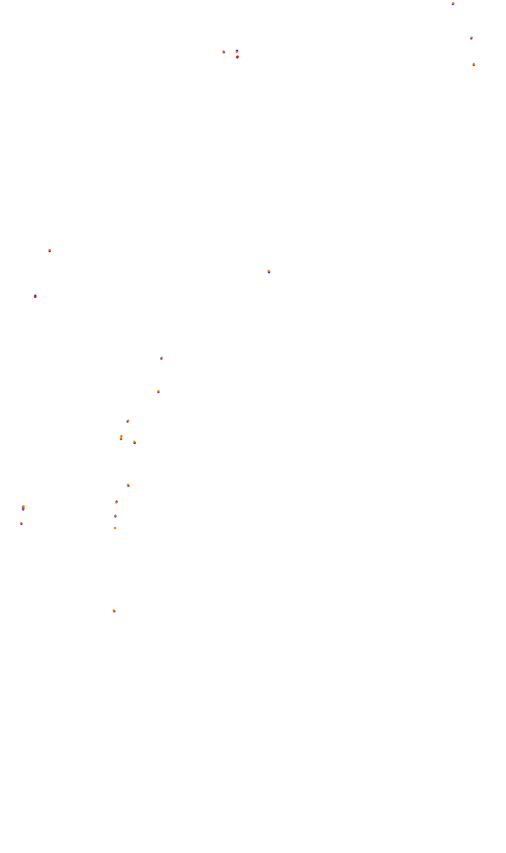 Monza collisions
