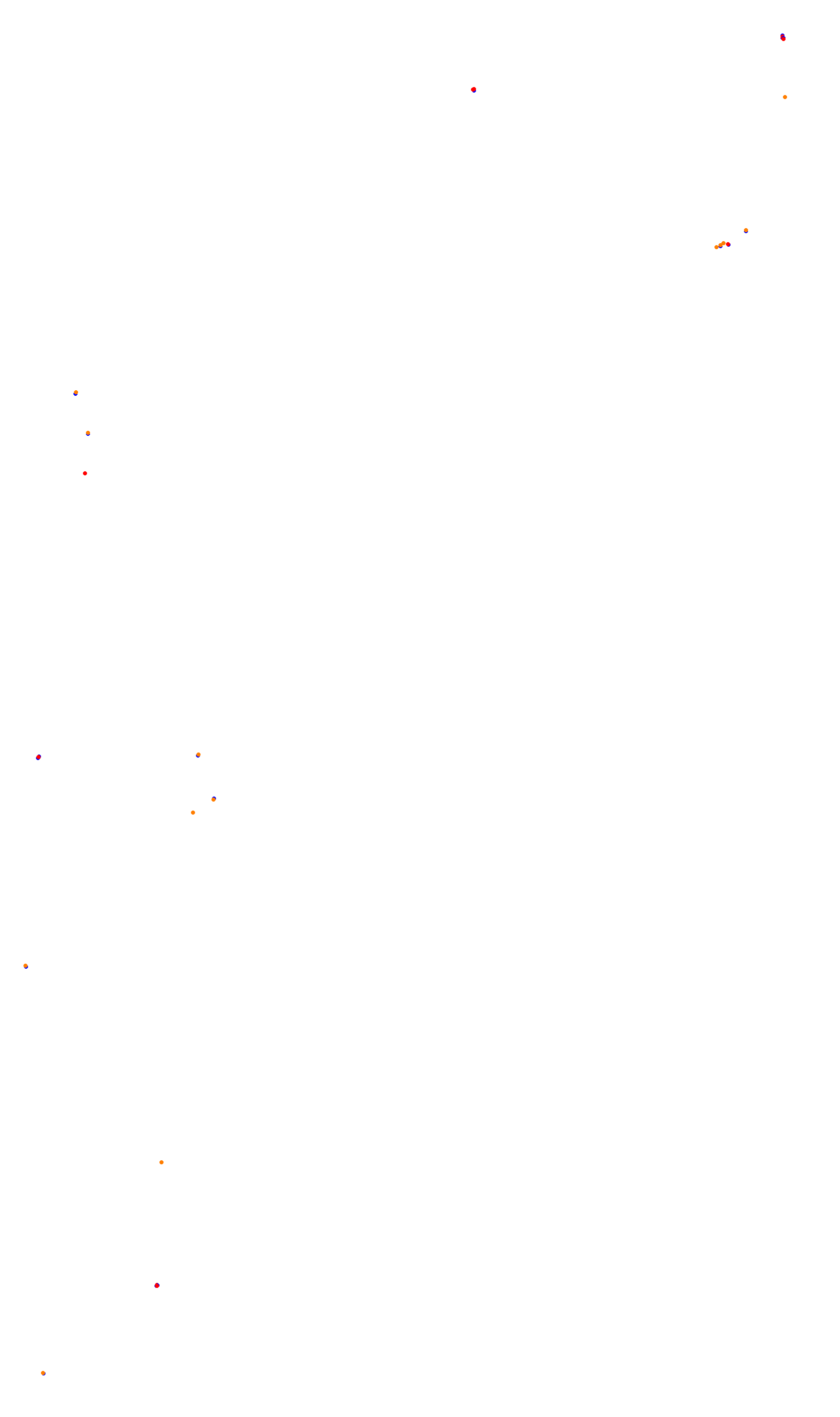 Monza collisions