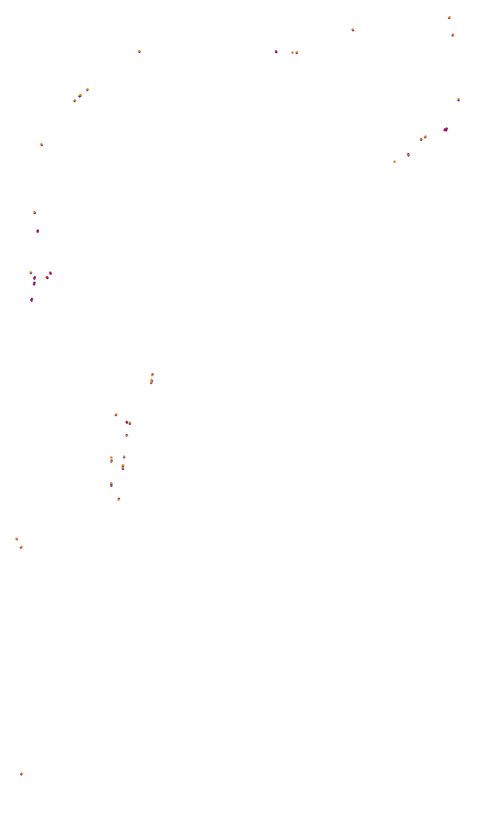 Monza collisions