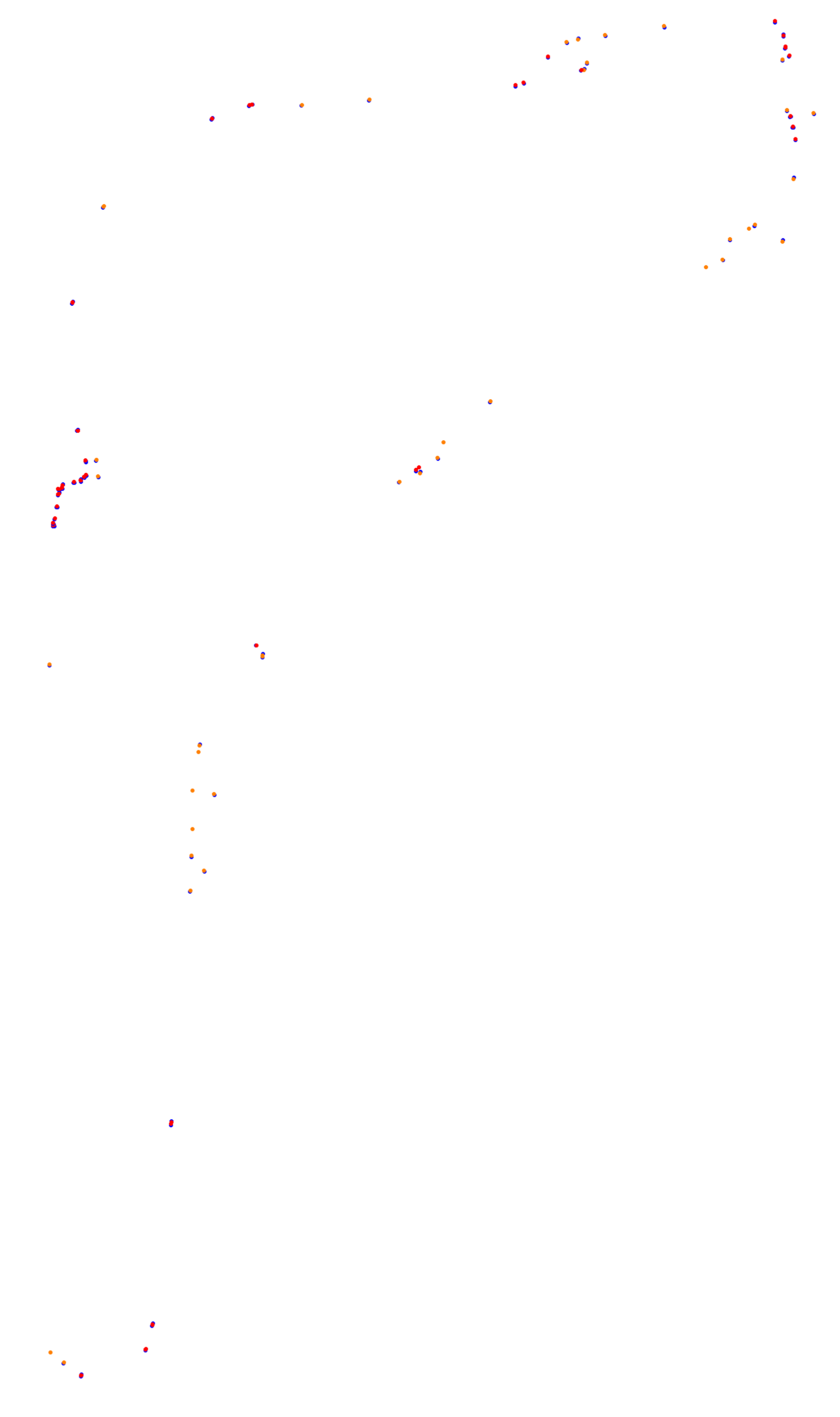 Monza collisions
