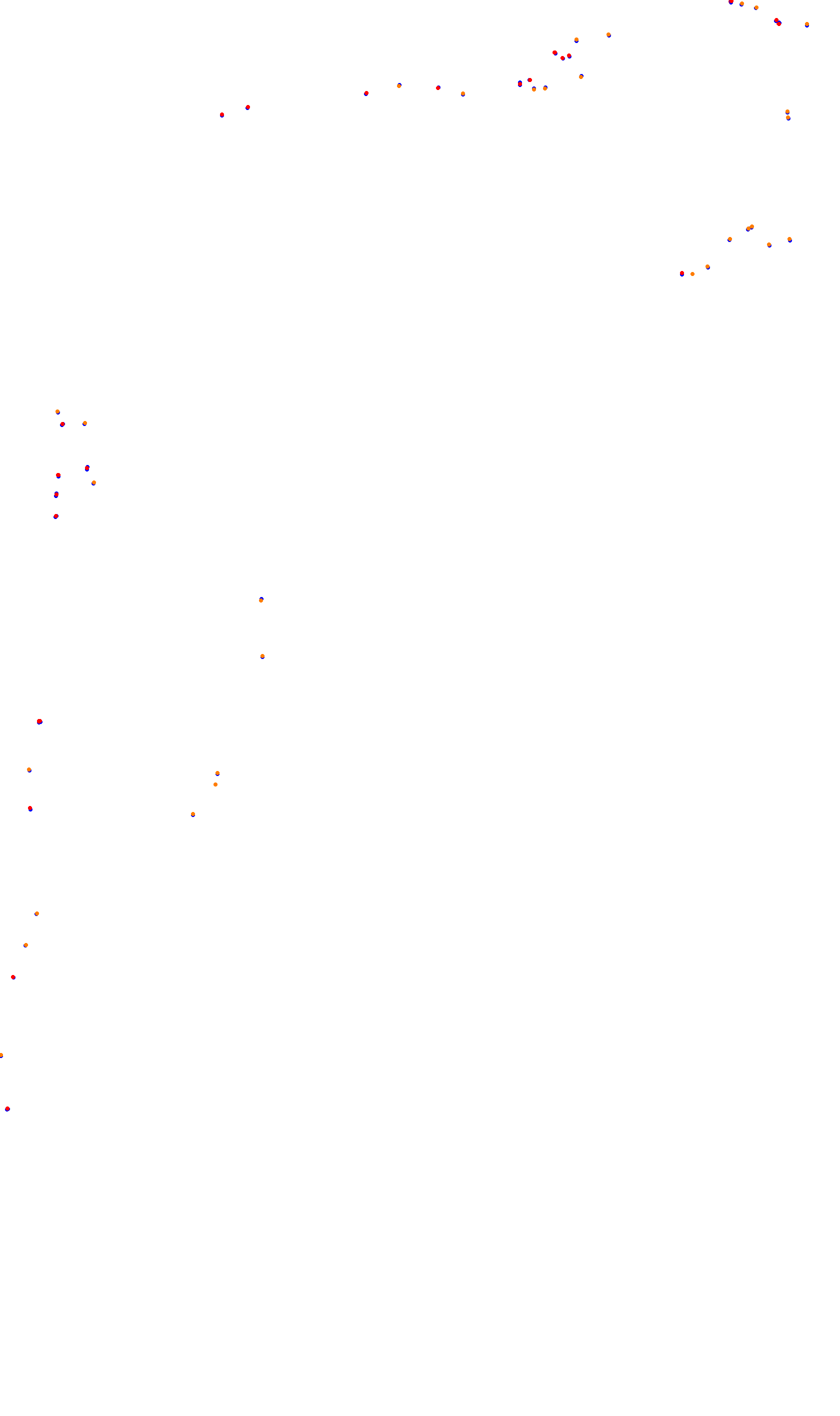Monza collisions