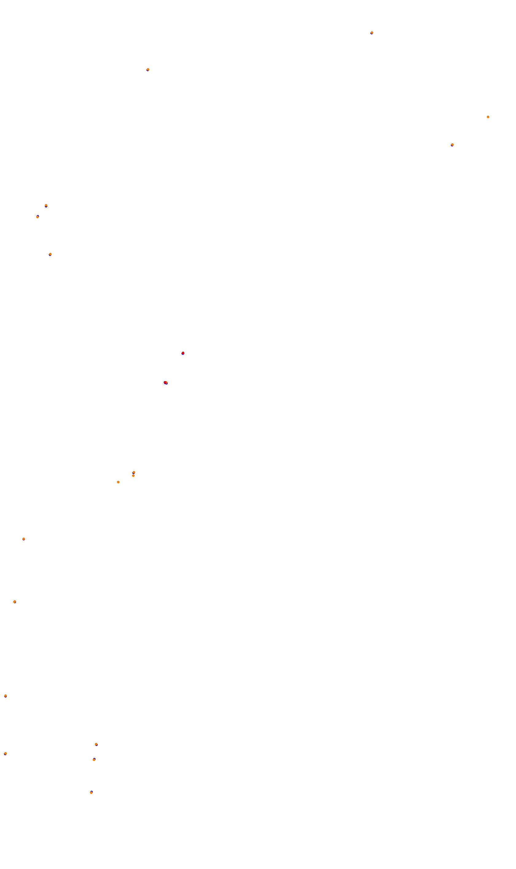 Monza collisions