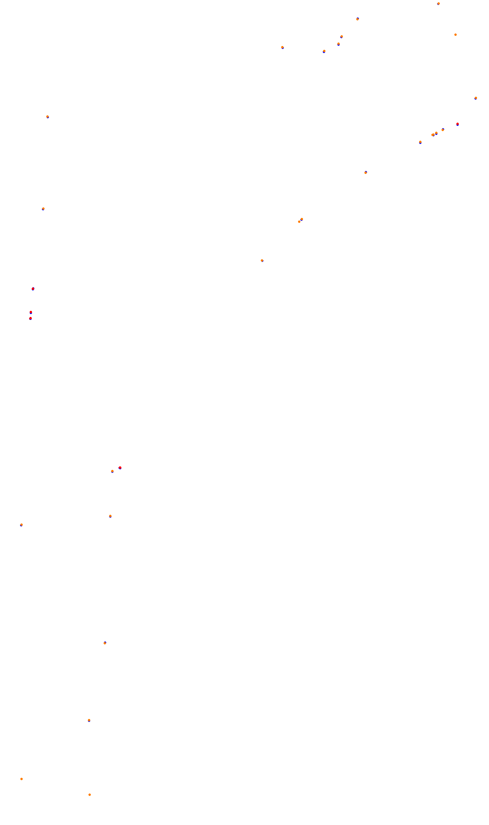 Monza collisions