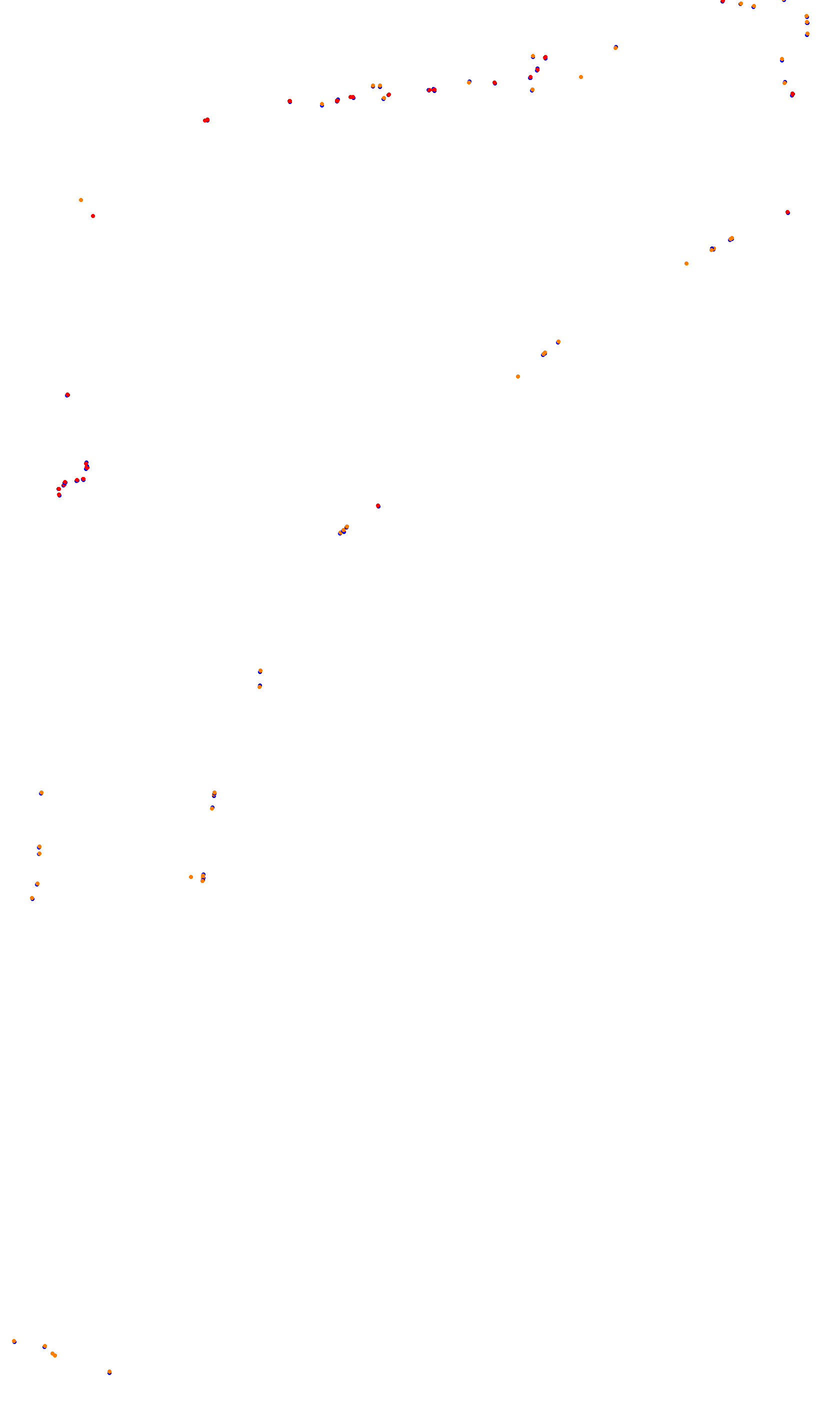 Monza collisions