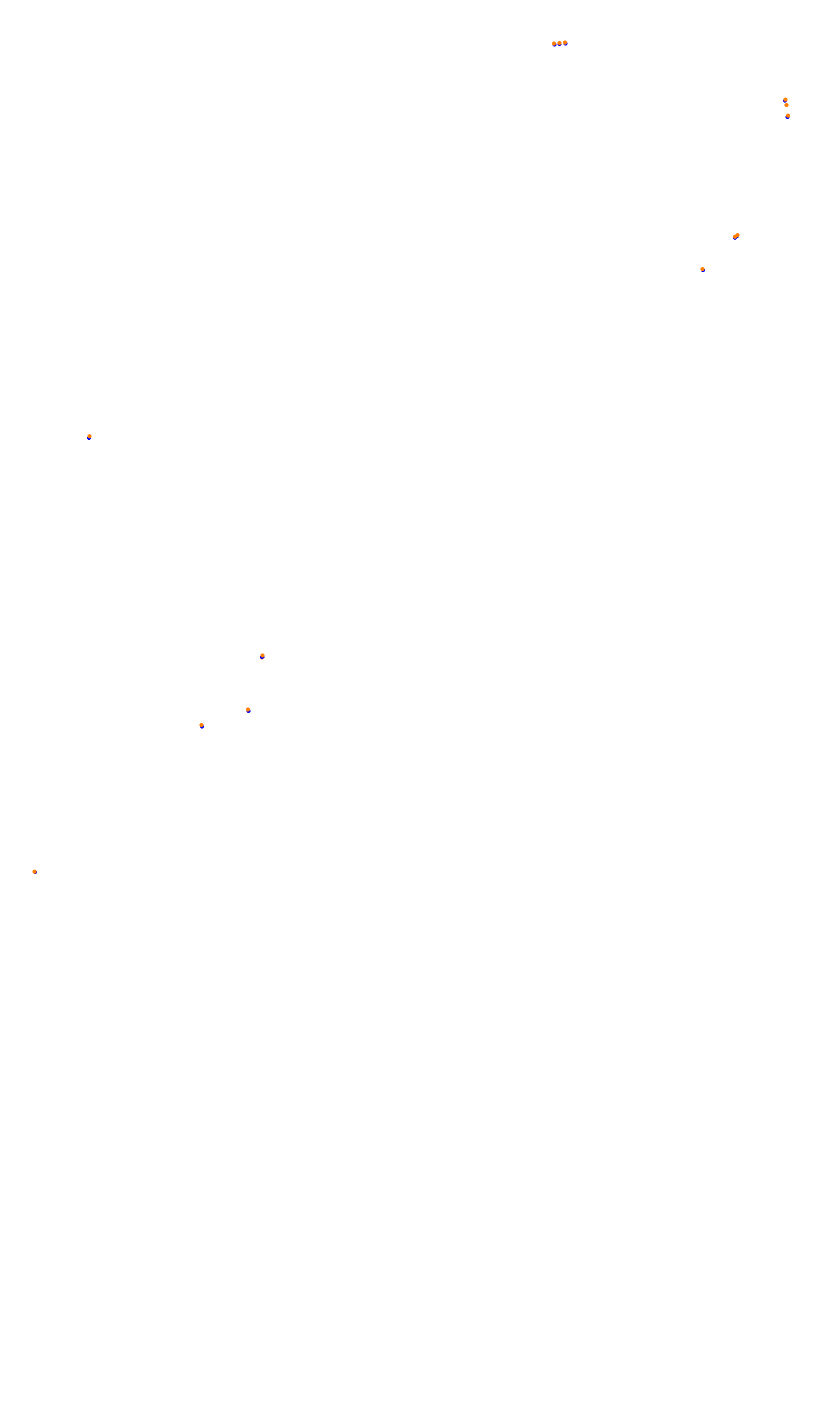Monza collisions