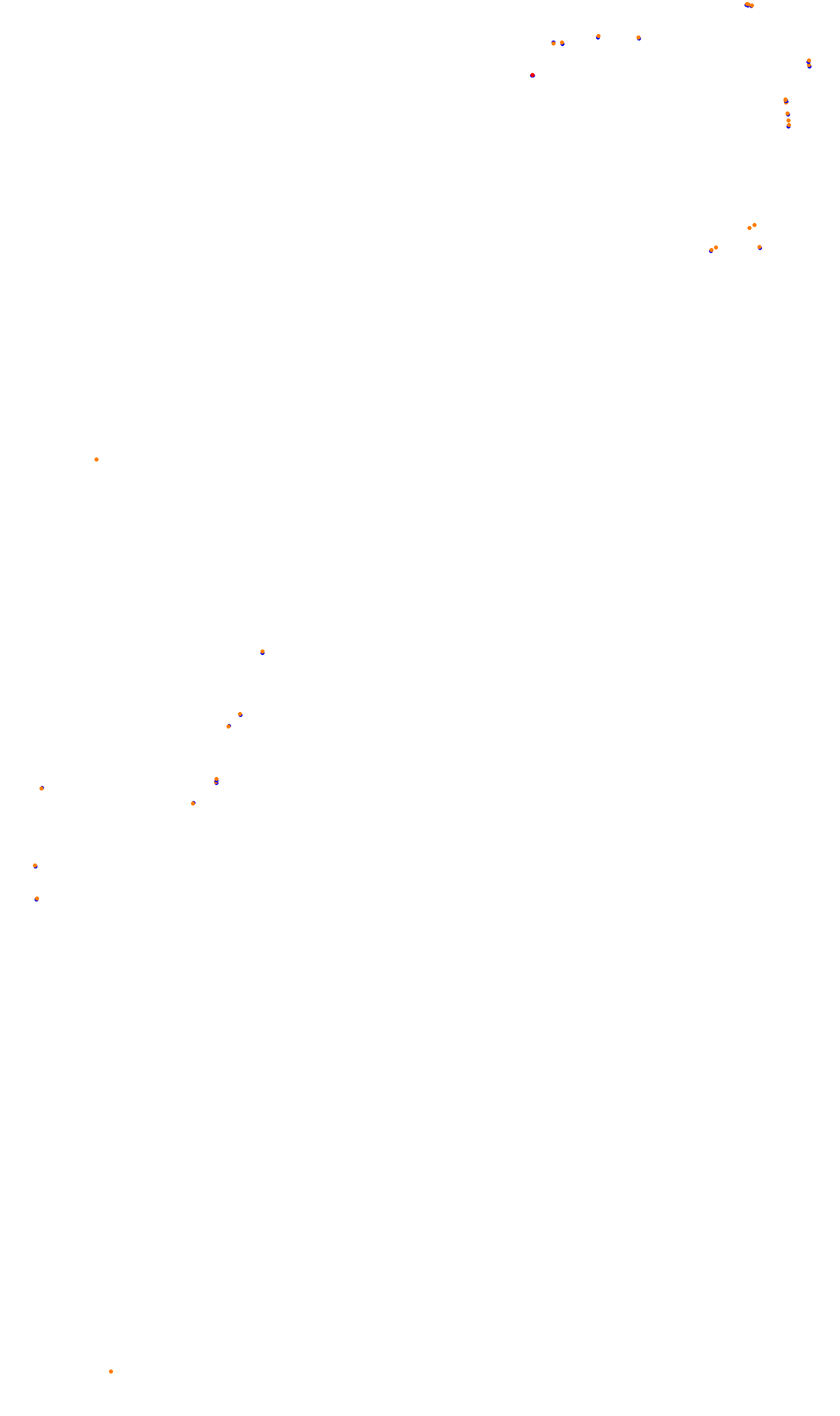Monza collisions
