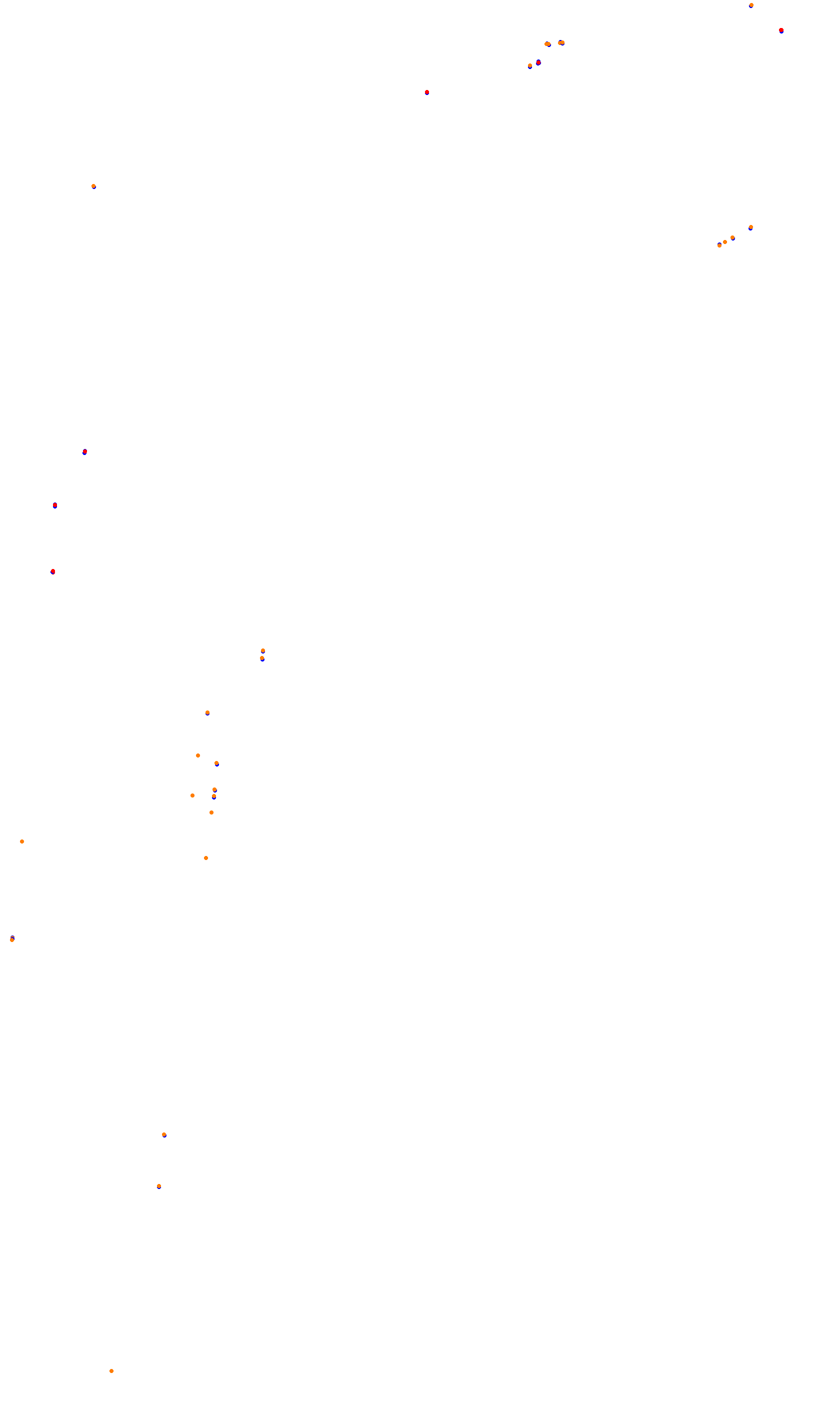 Monza collisions
