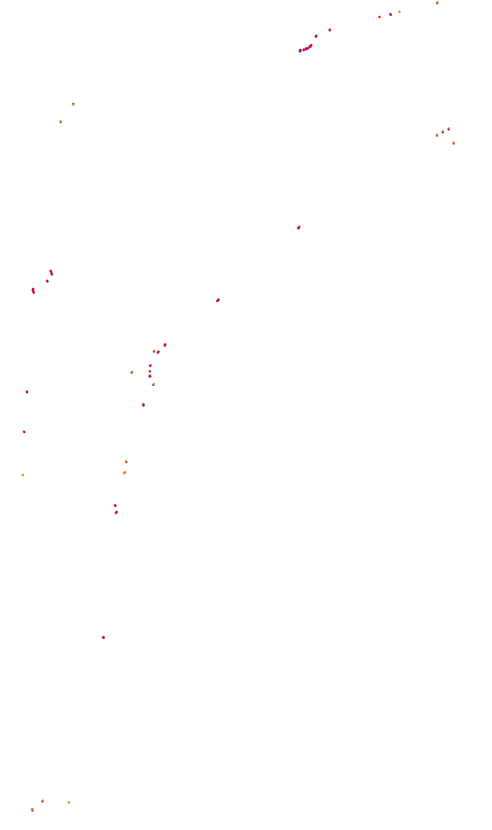 Monza collisions