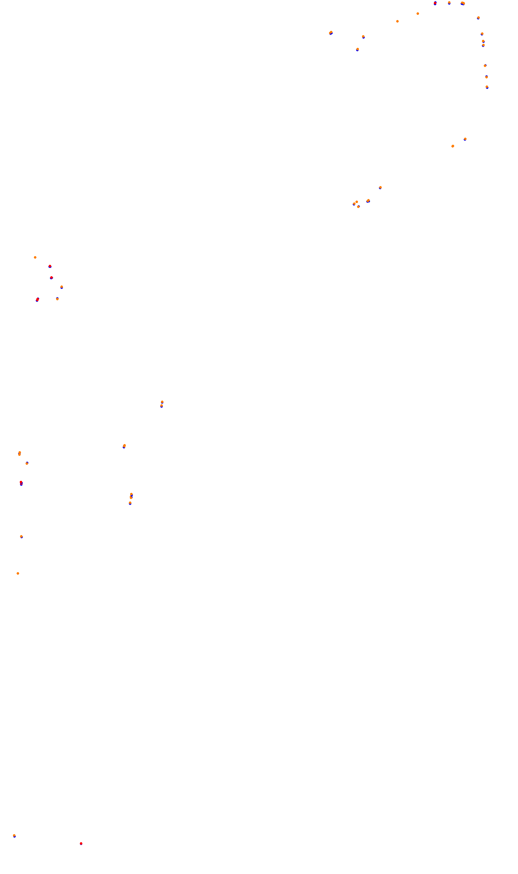 Monza collisions