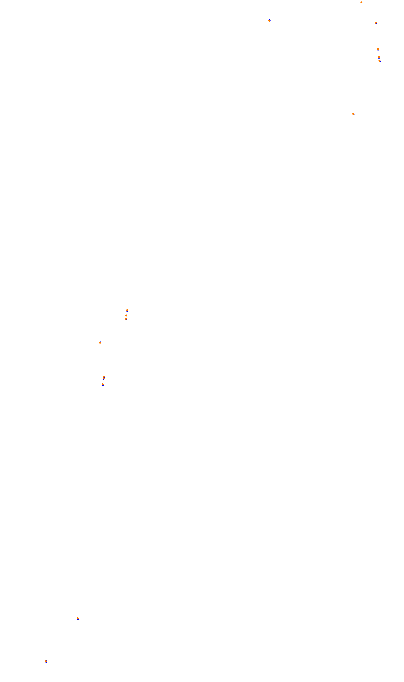 Monza collisions