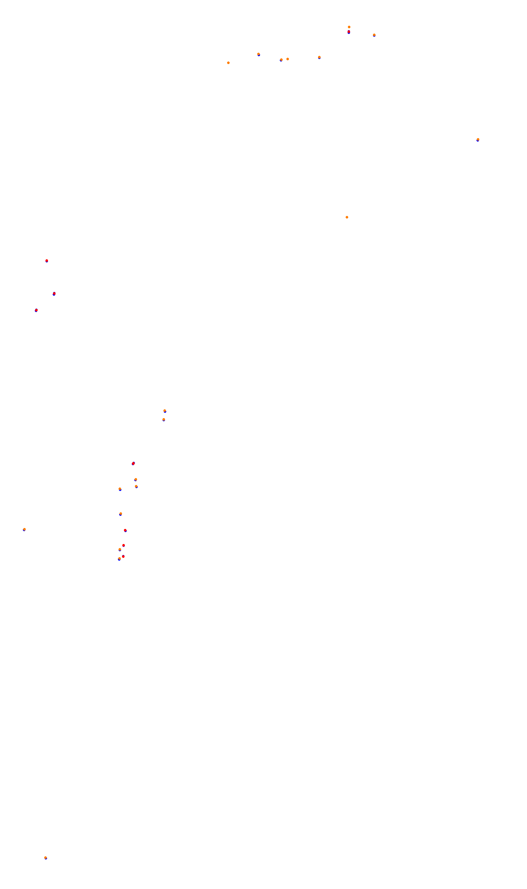 Monza collisions