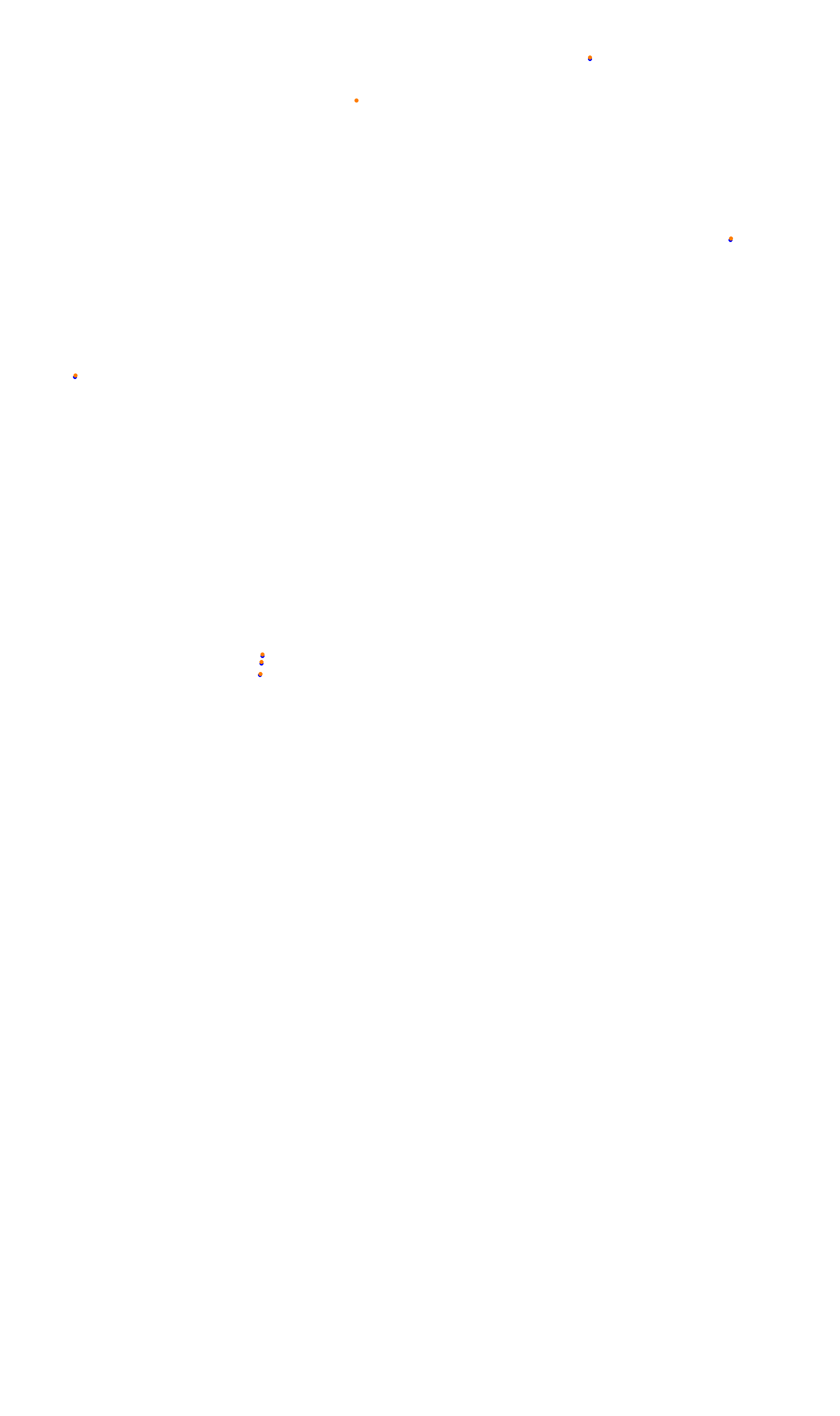Monza collisions