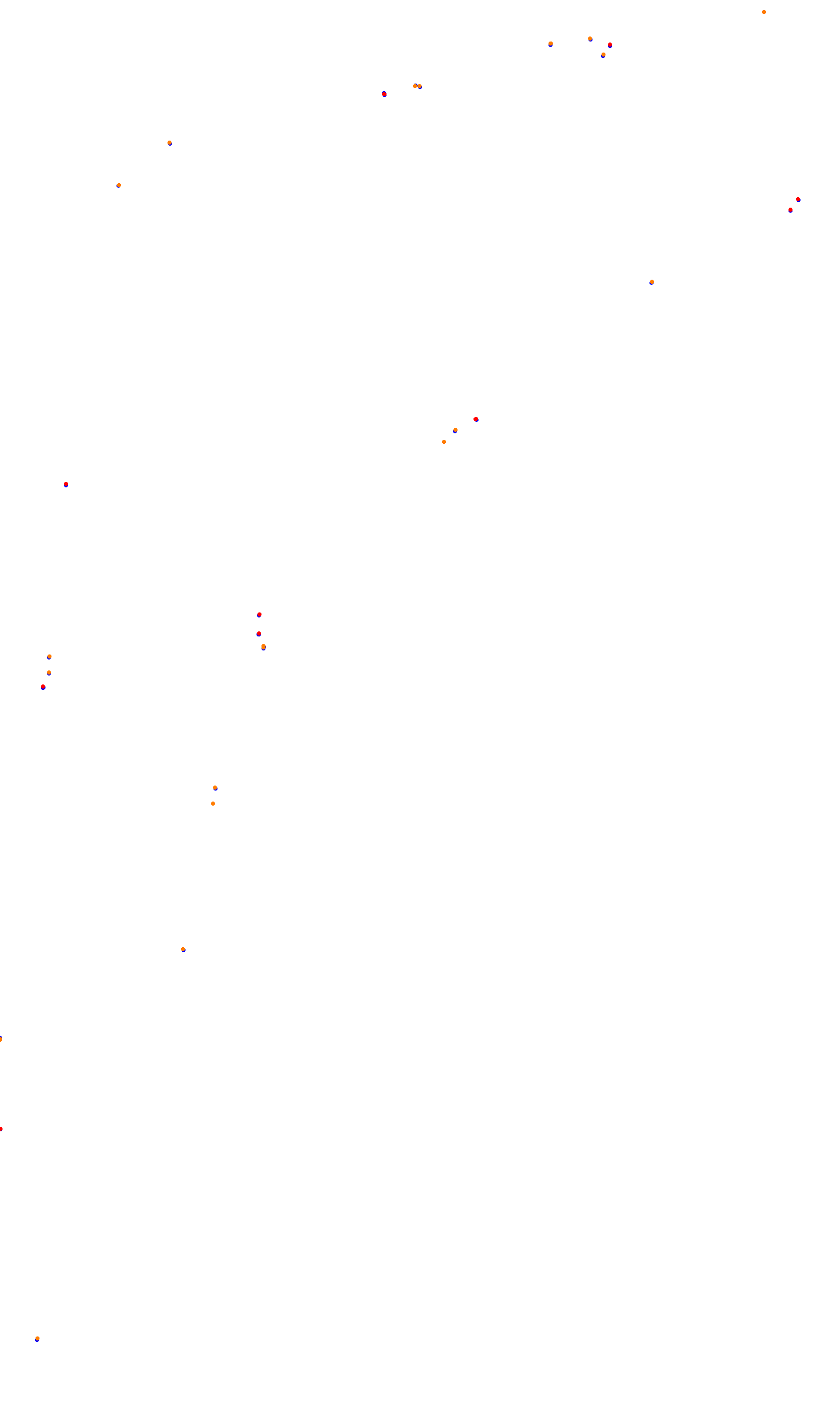 Monza collisions