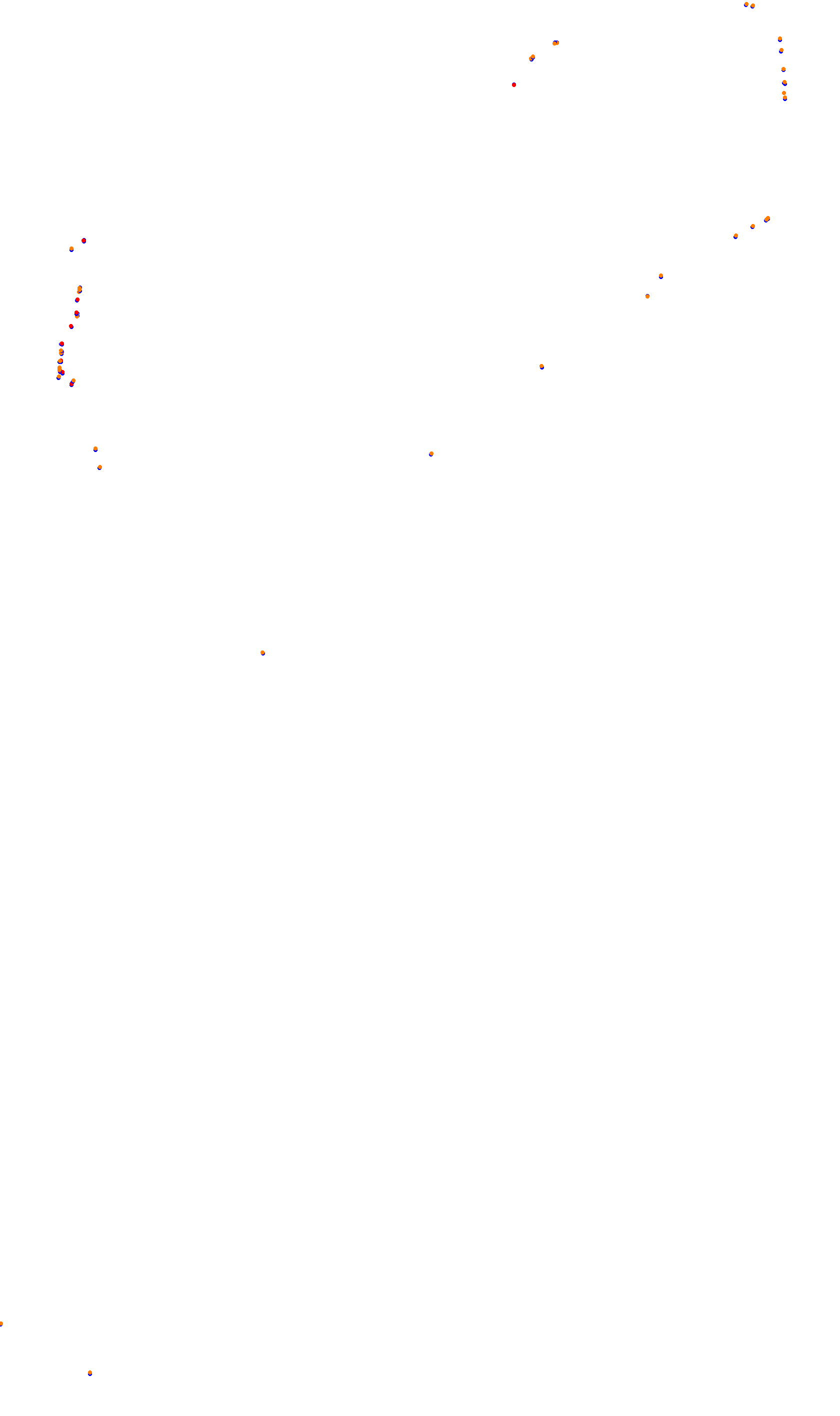 Monza collisions