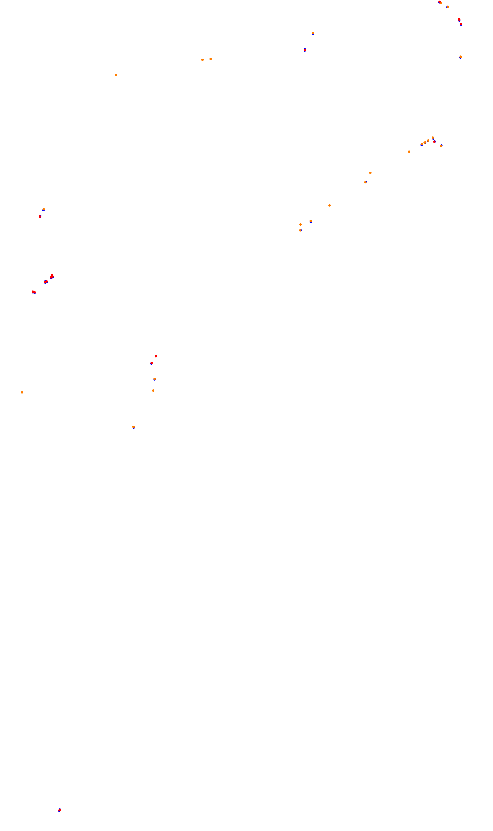 Monza collisions