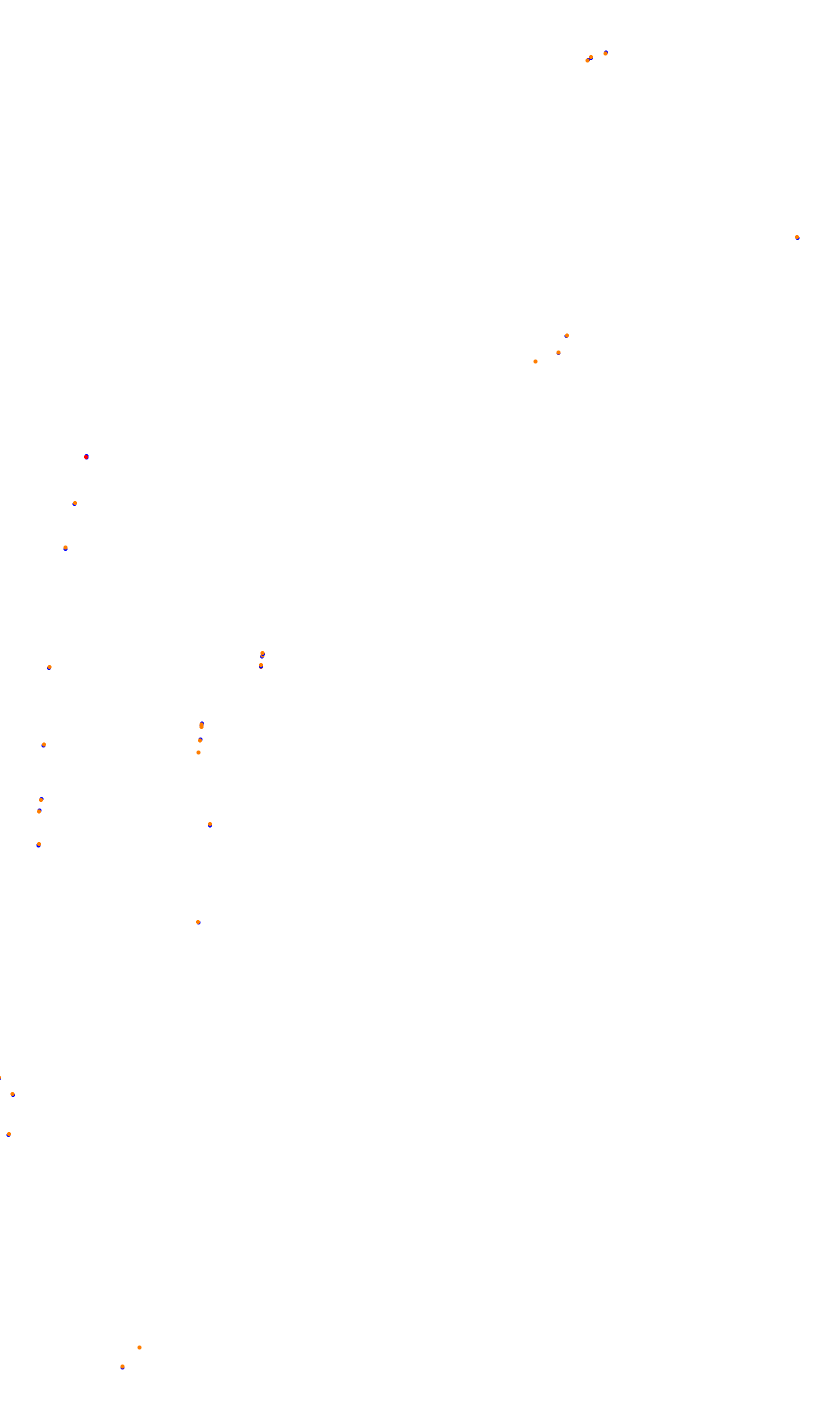 Monza collisions