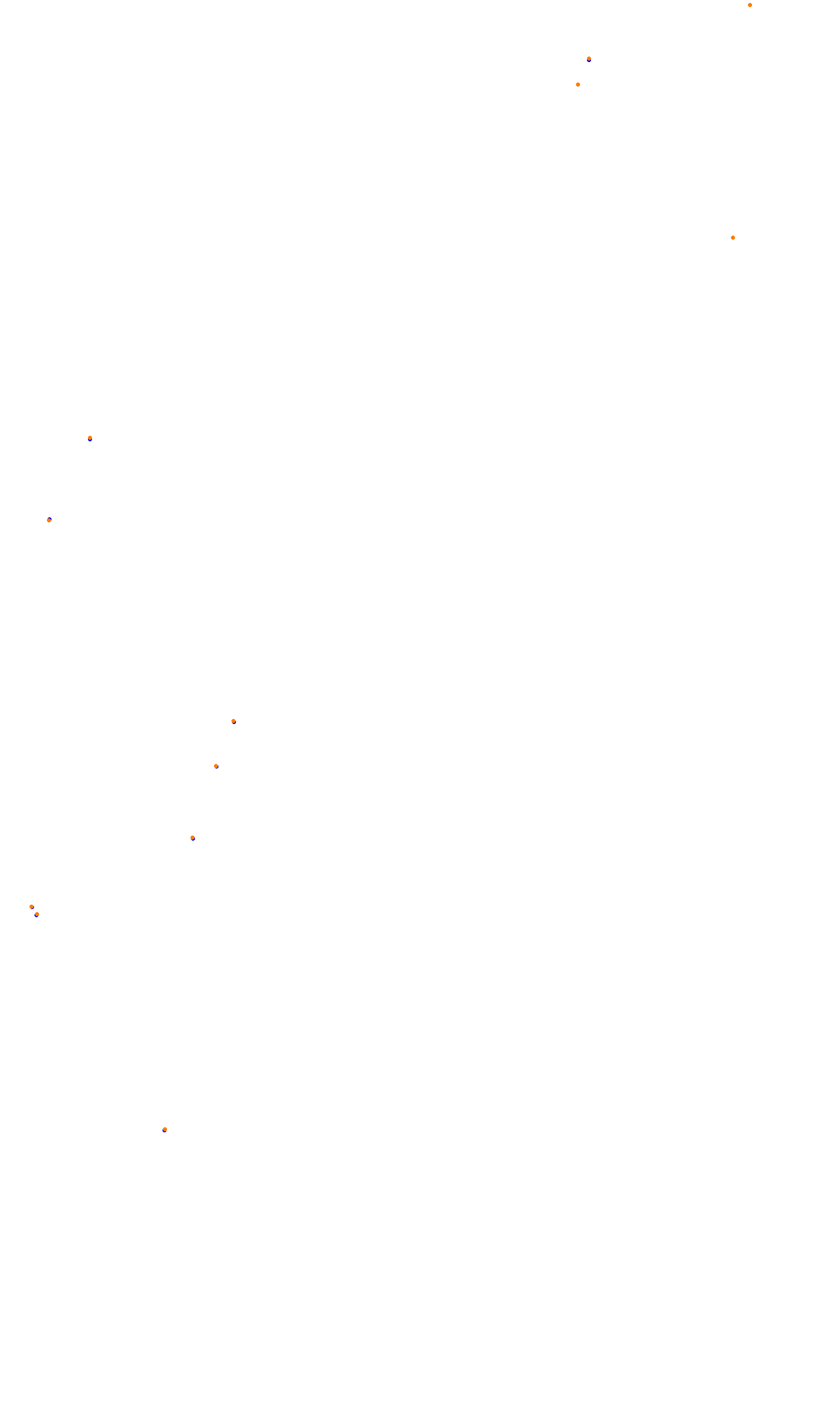Monza collisions