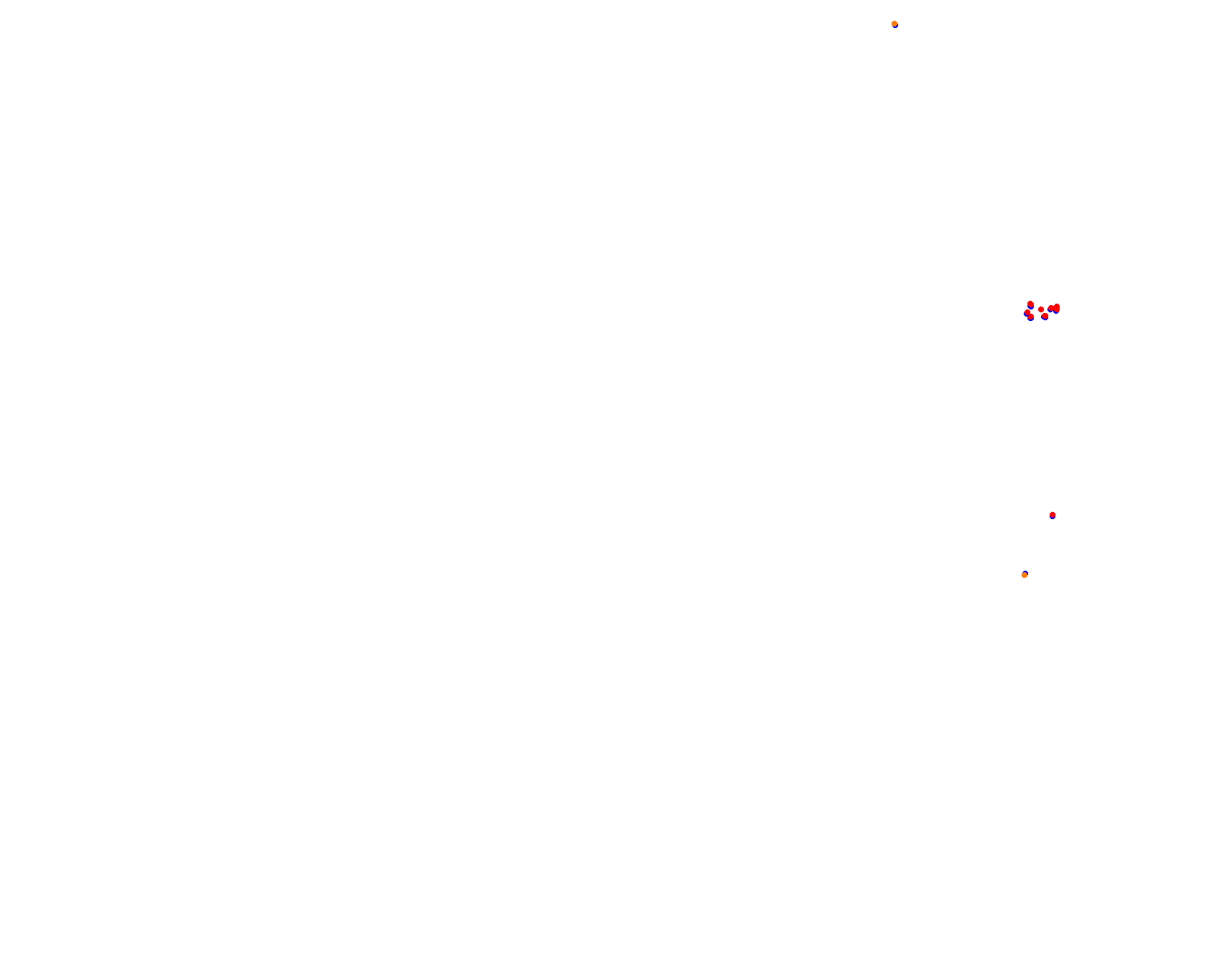 Silverstone - National collisions