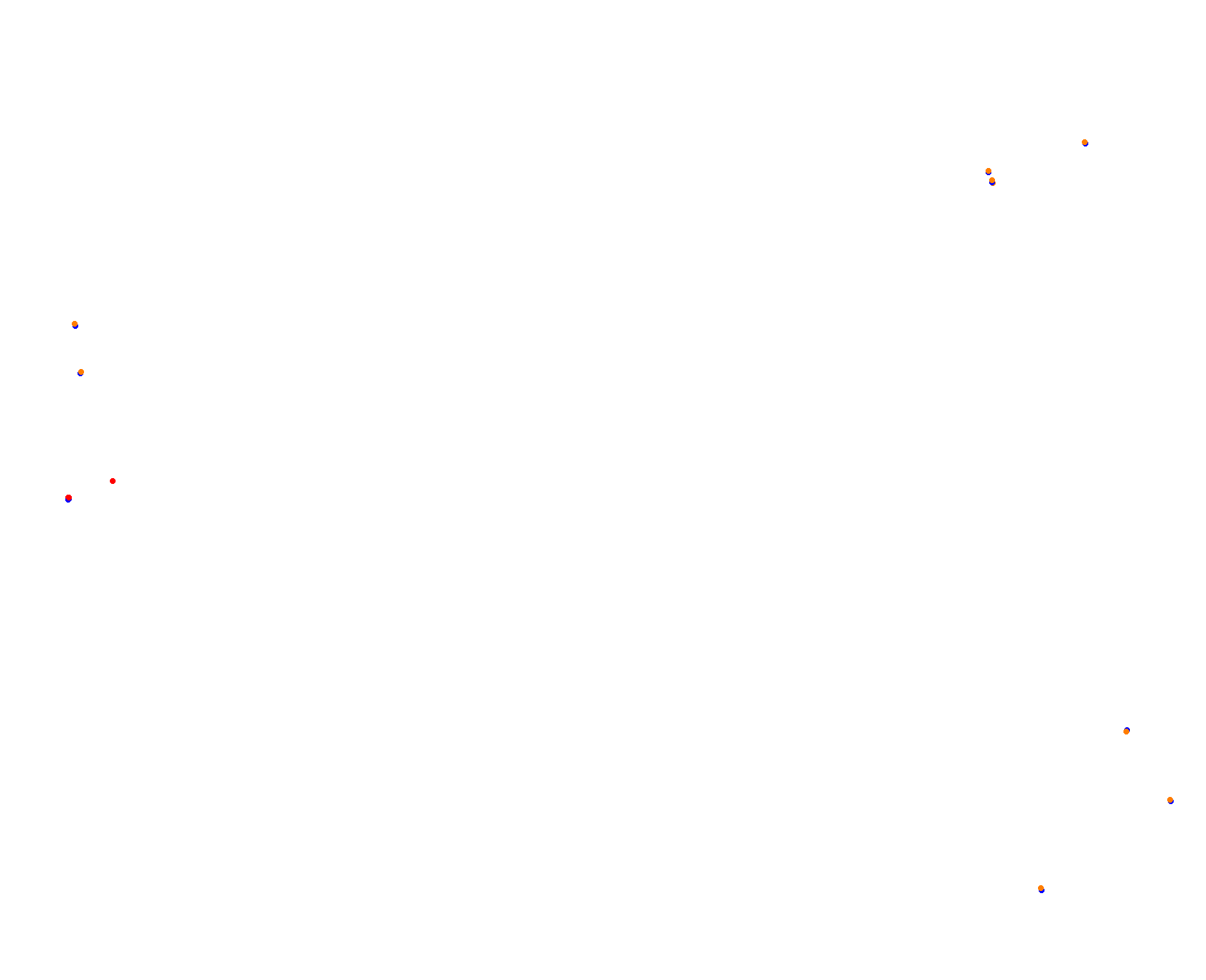 Silverstone - National collisions