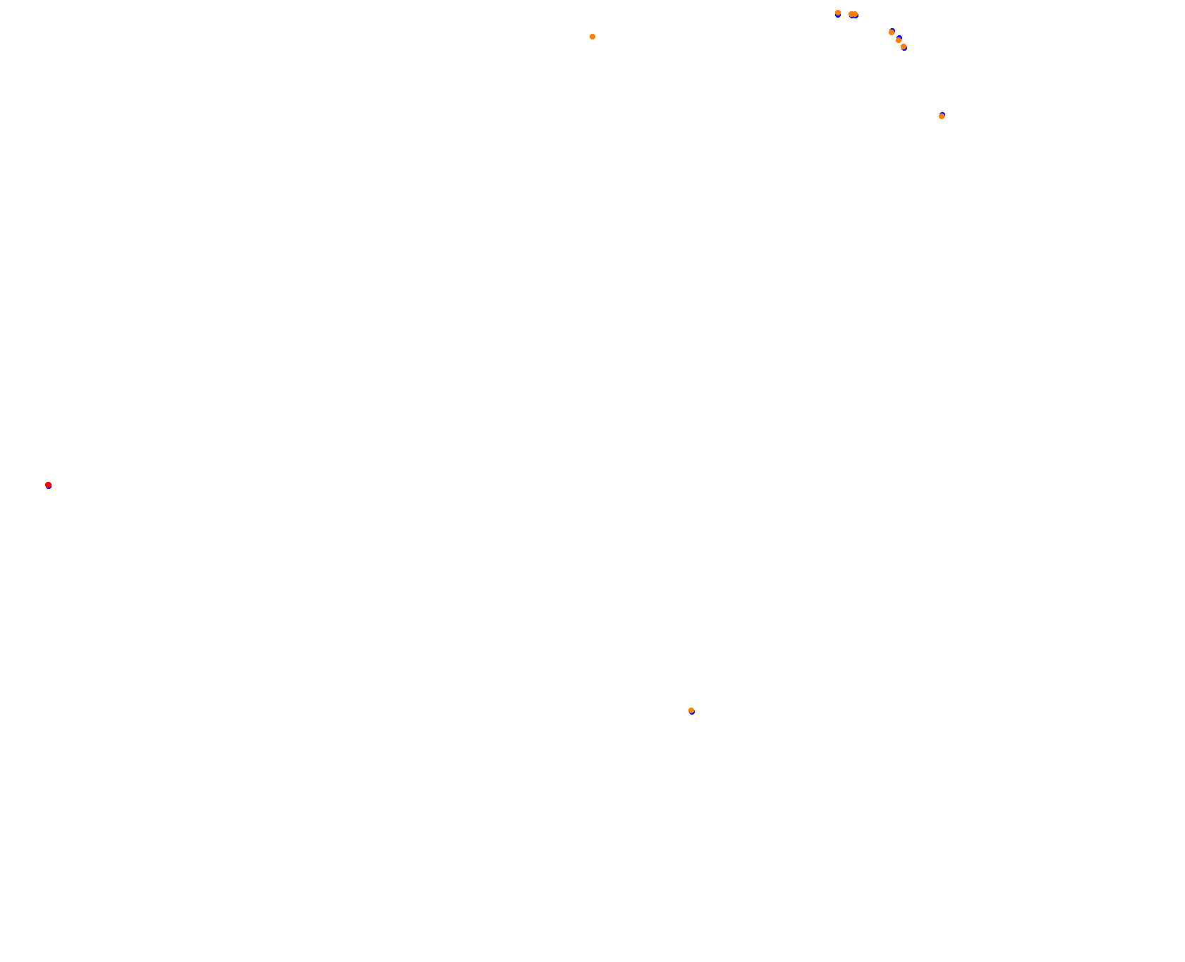 Silverstone - National collisions