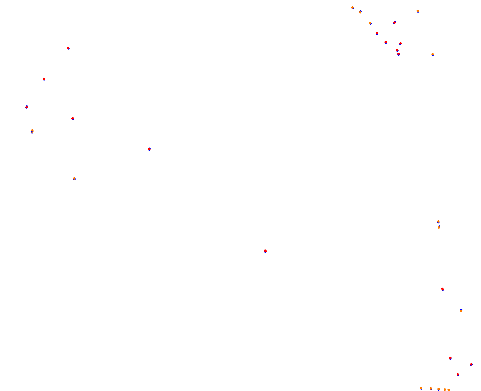Silverstone - National collisions