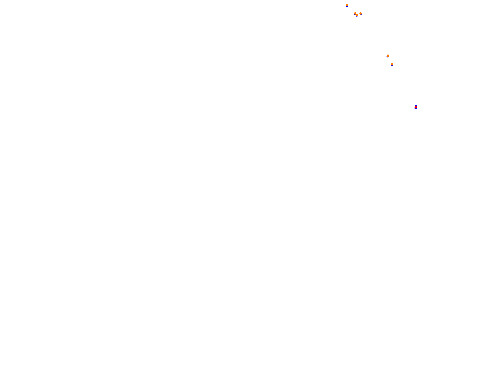 Silverstone - National collisions