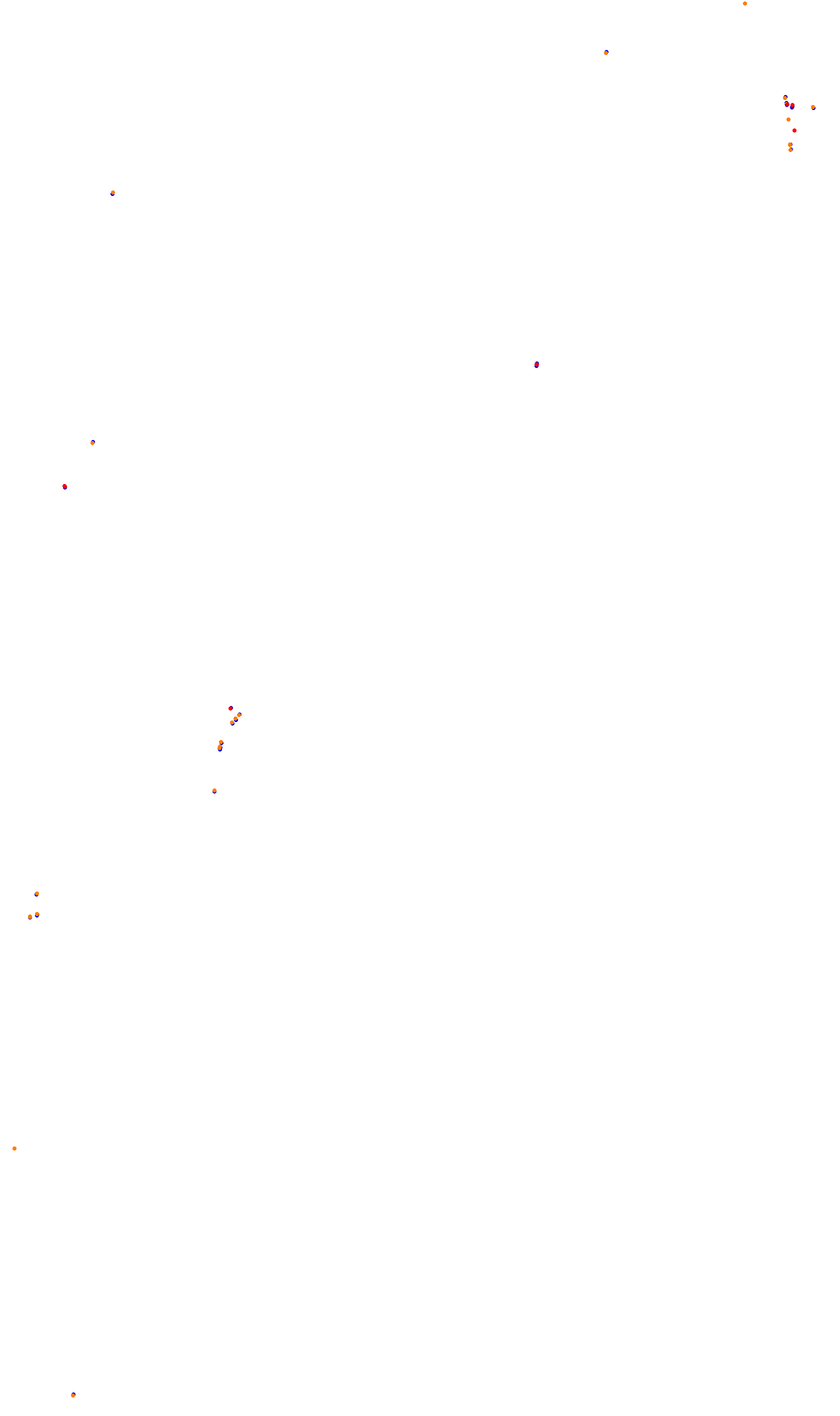 Monza collisions