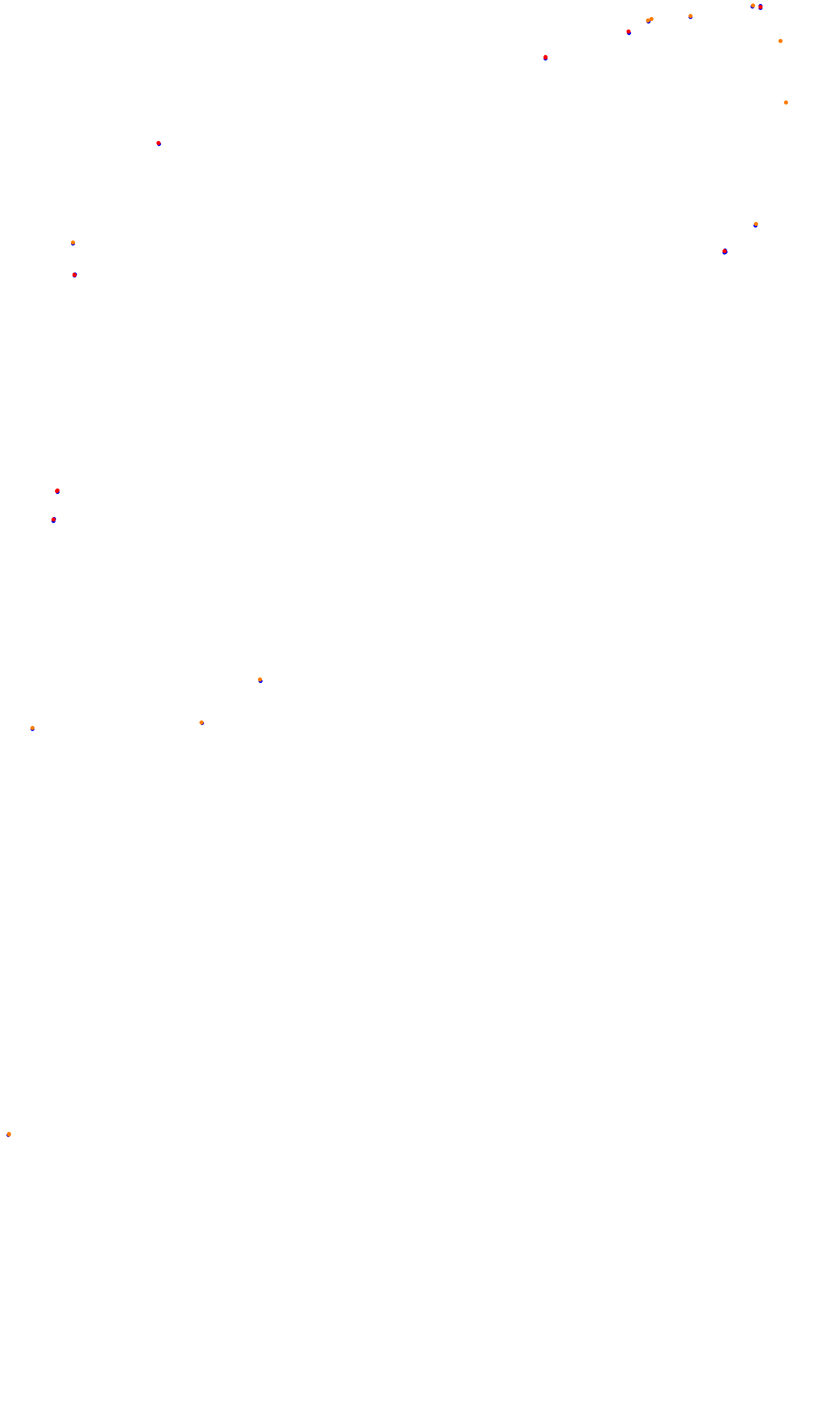 Monza collisions