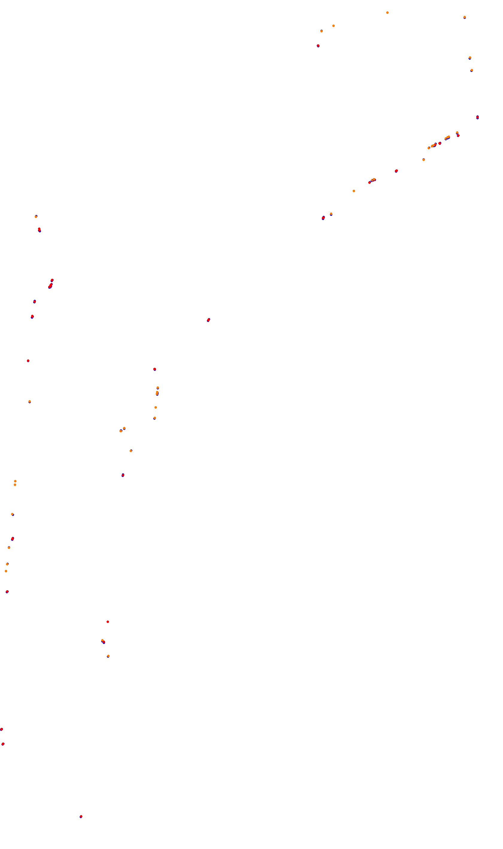 Monza collisions