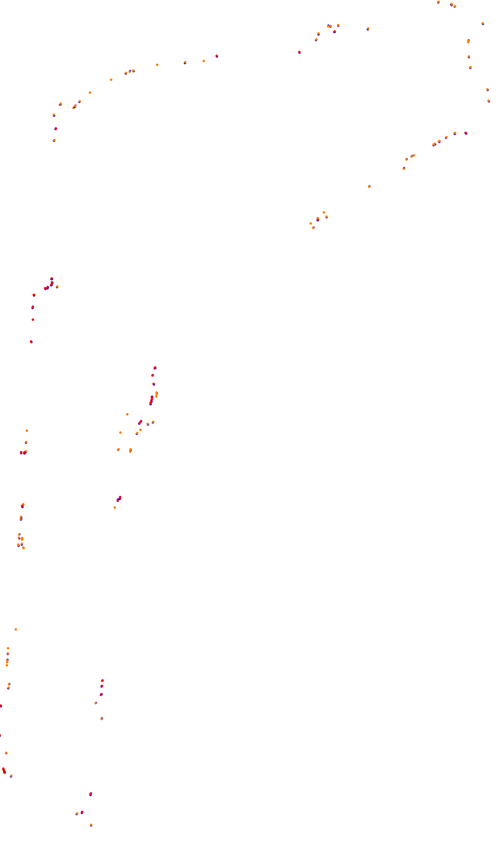 Monza collisions