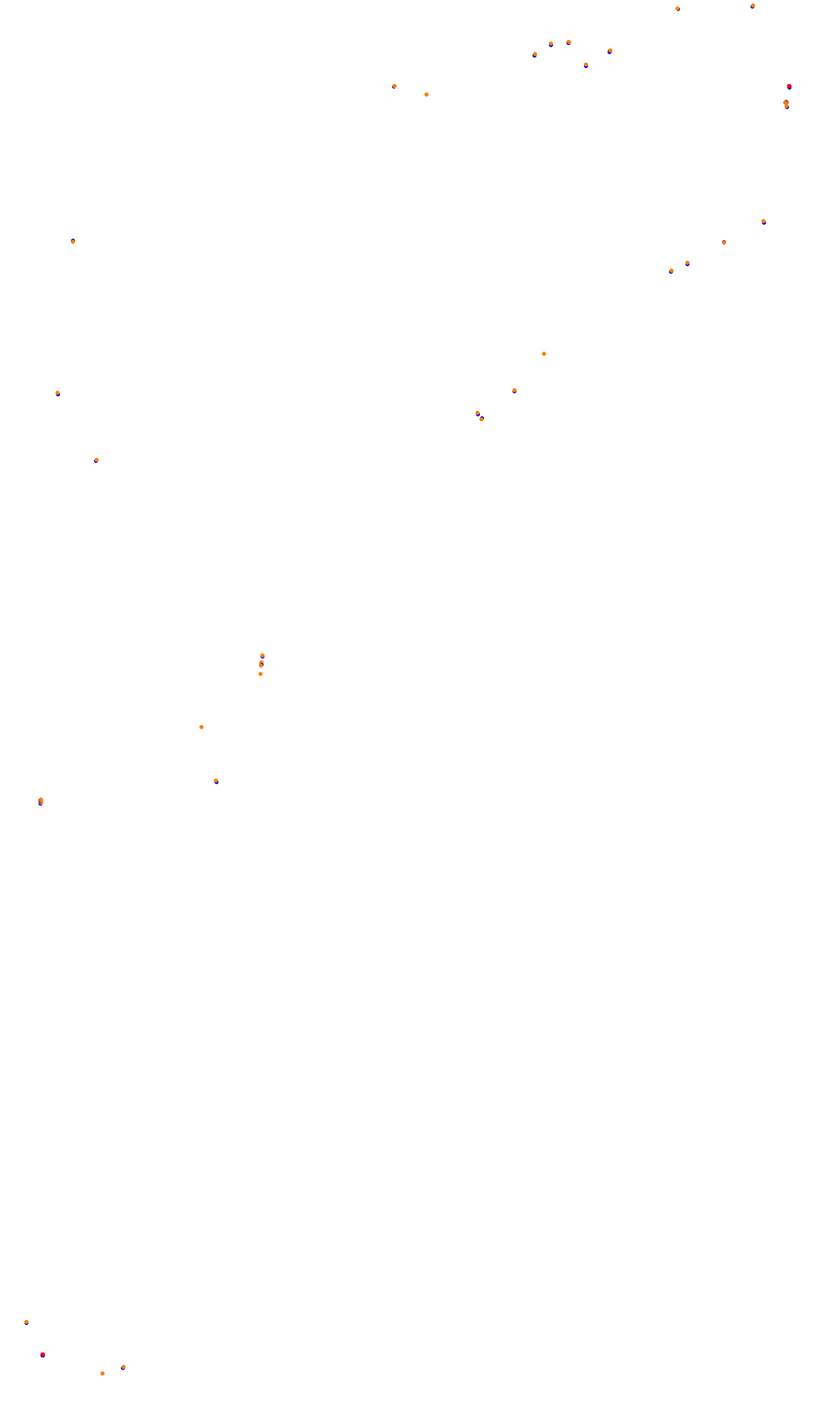 Monza collisions