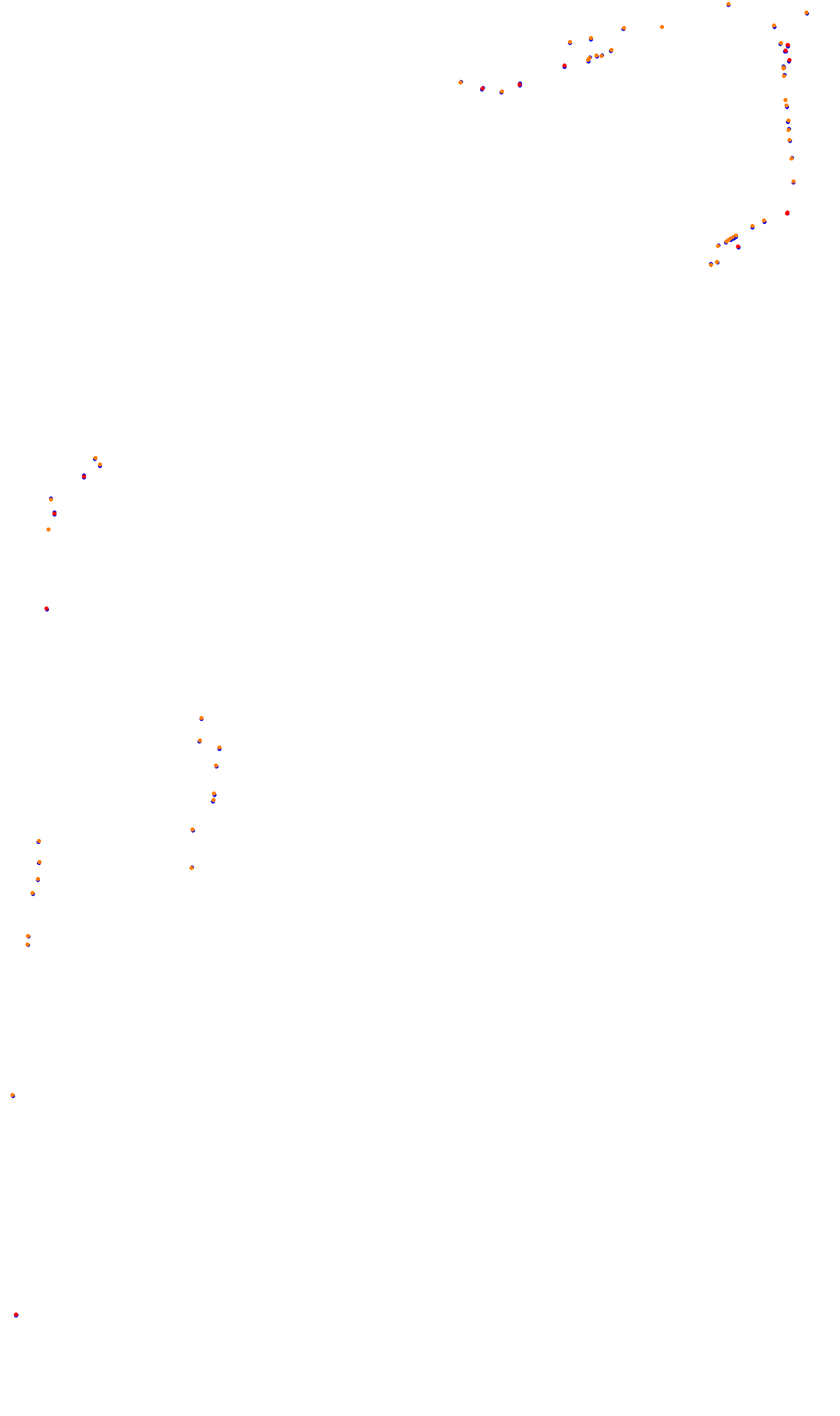 Monza collisions