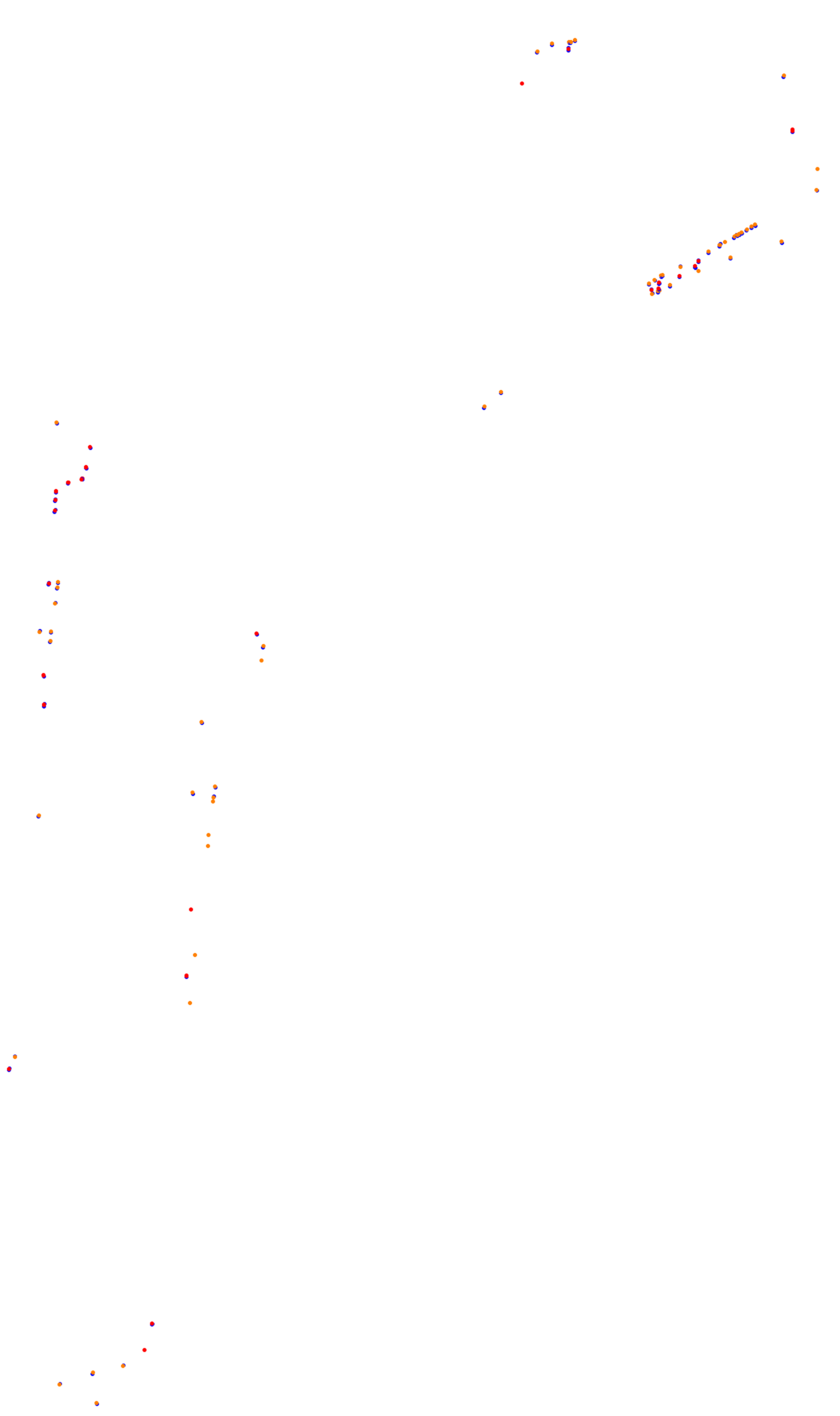 Monza collisions