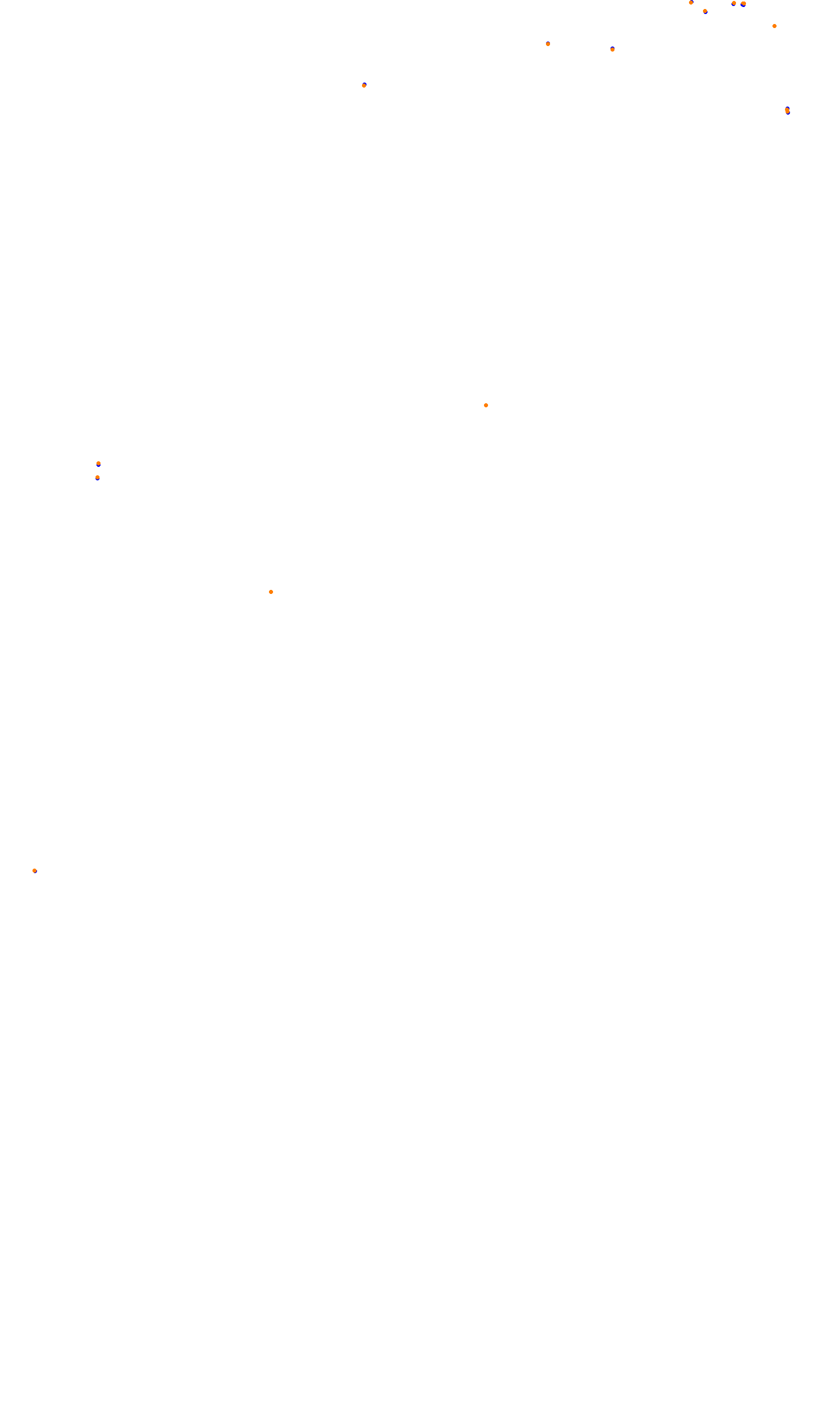 Monza collisions