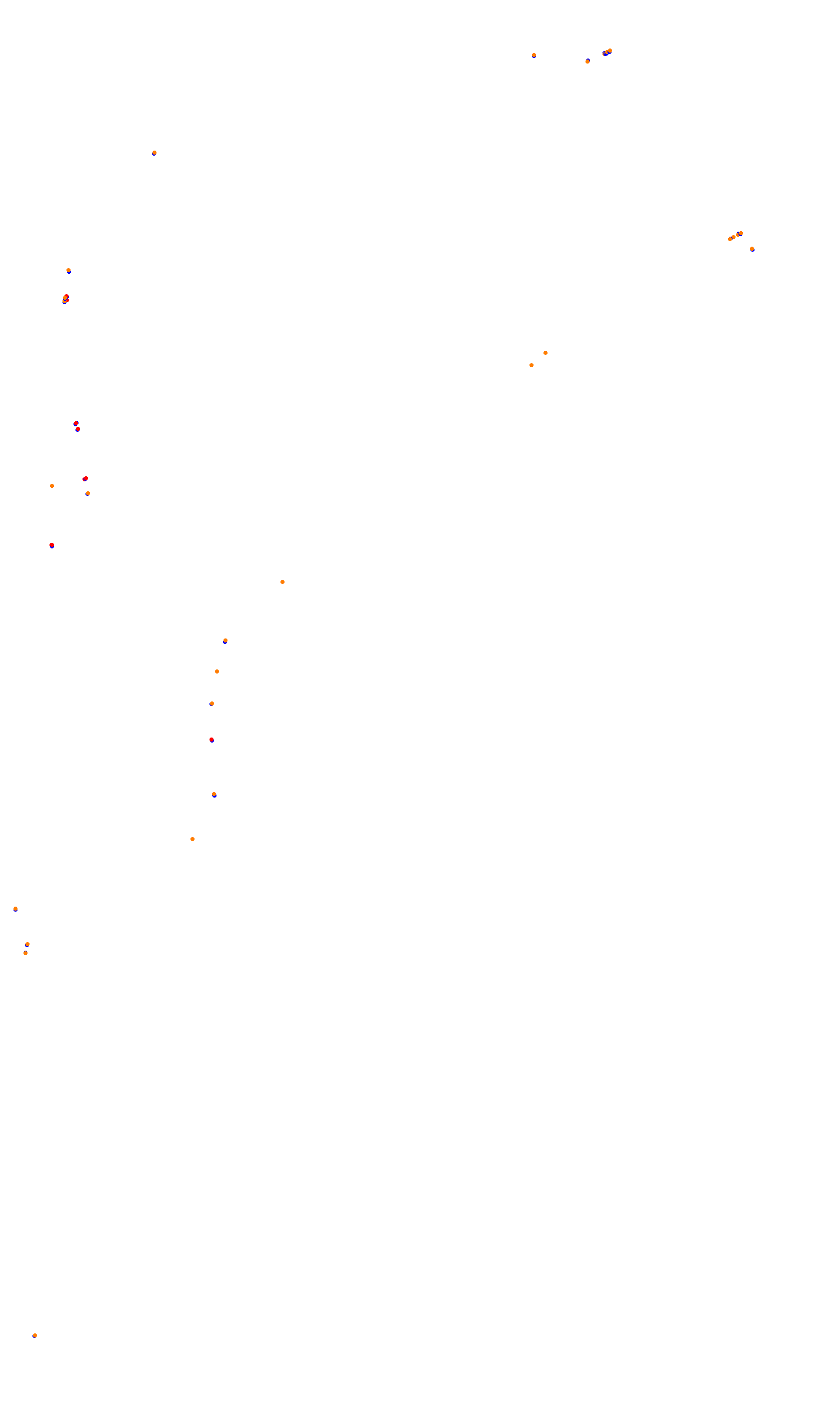 Monza collisions