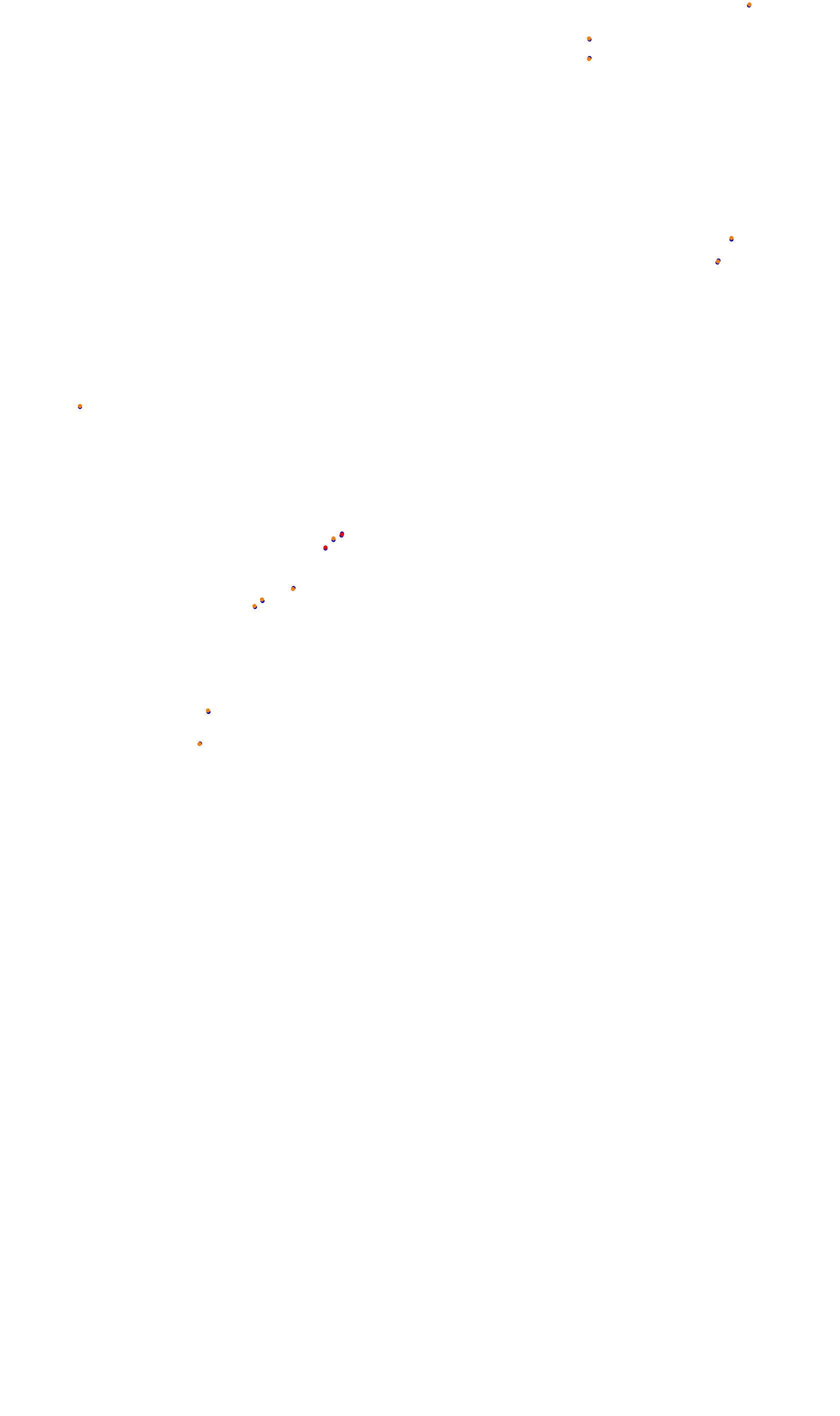 Monza collisions