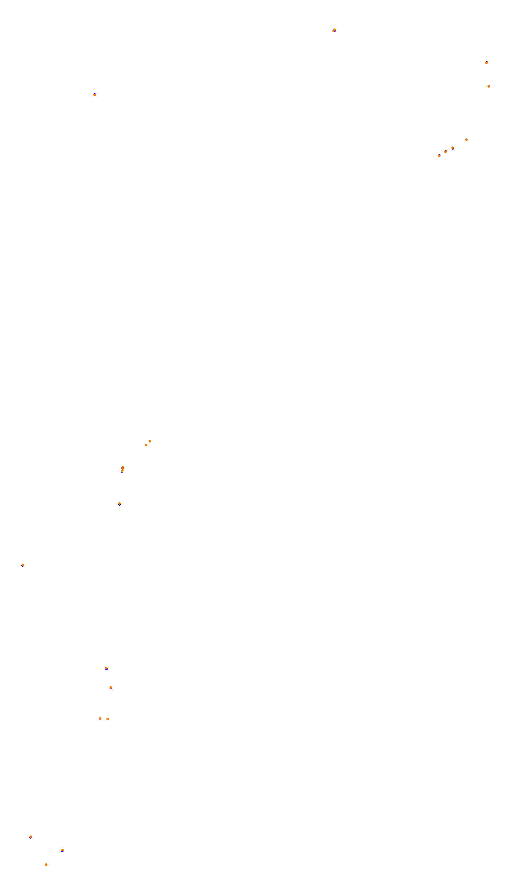 Monza collisions