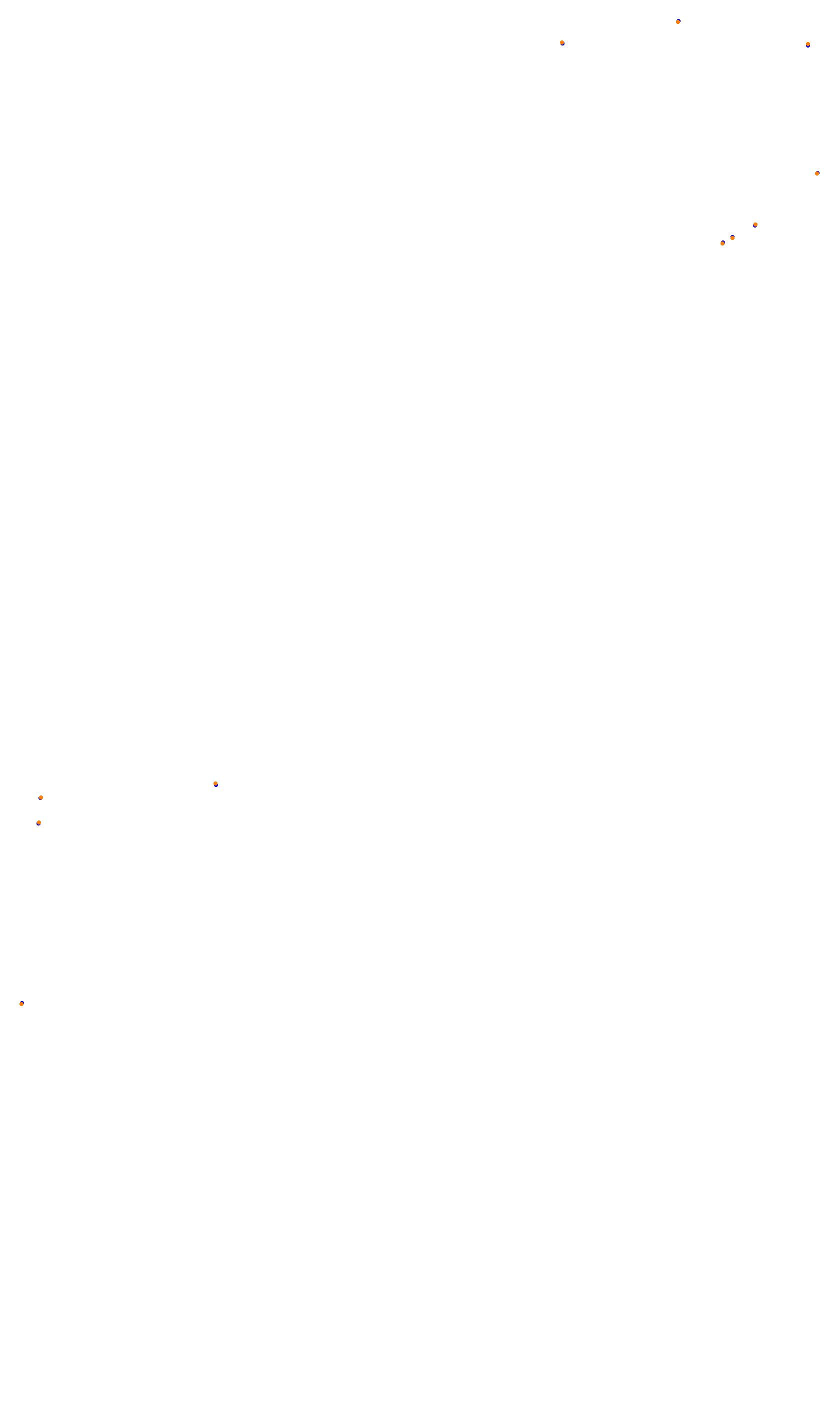 Monza collisions