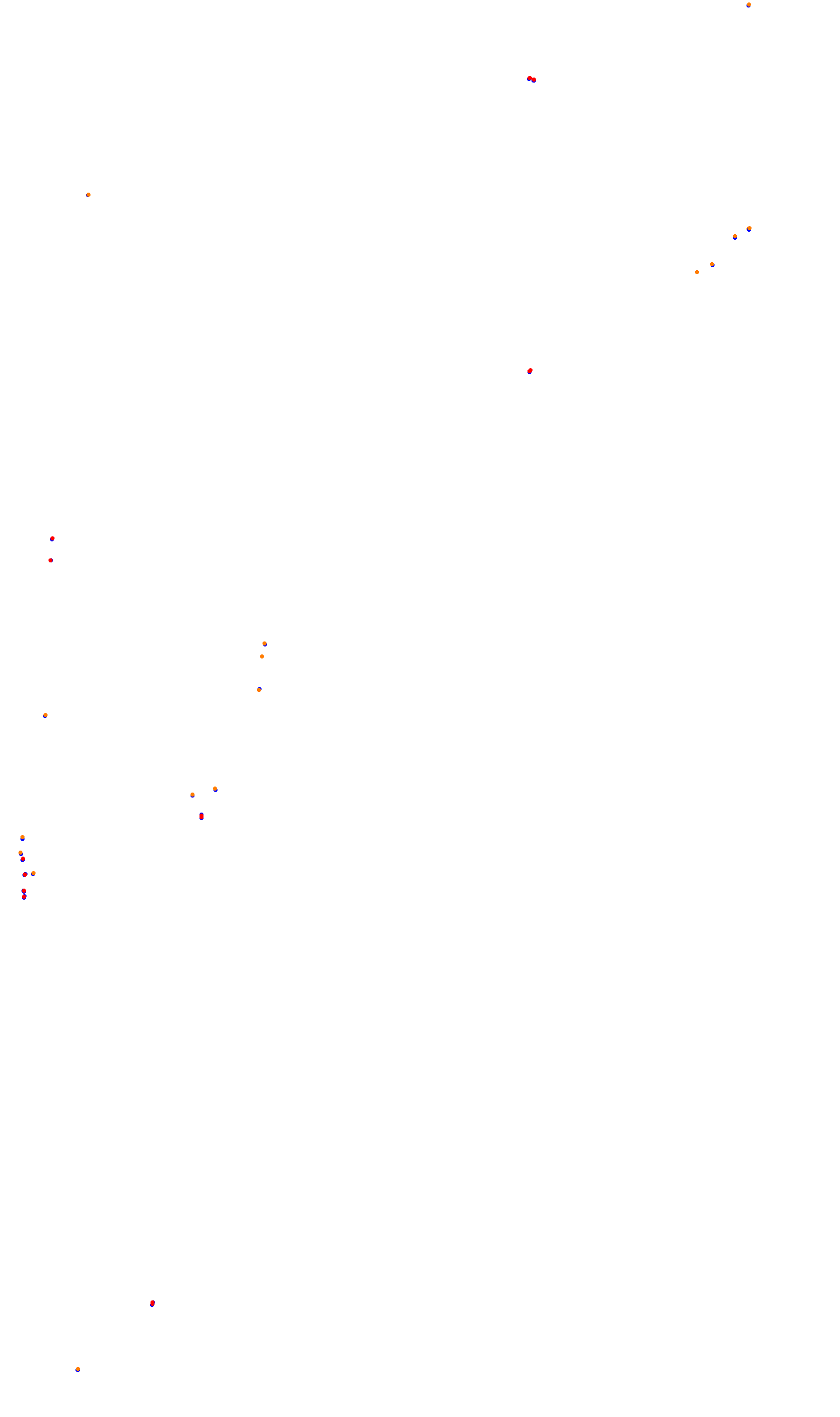 Monza collisions