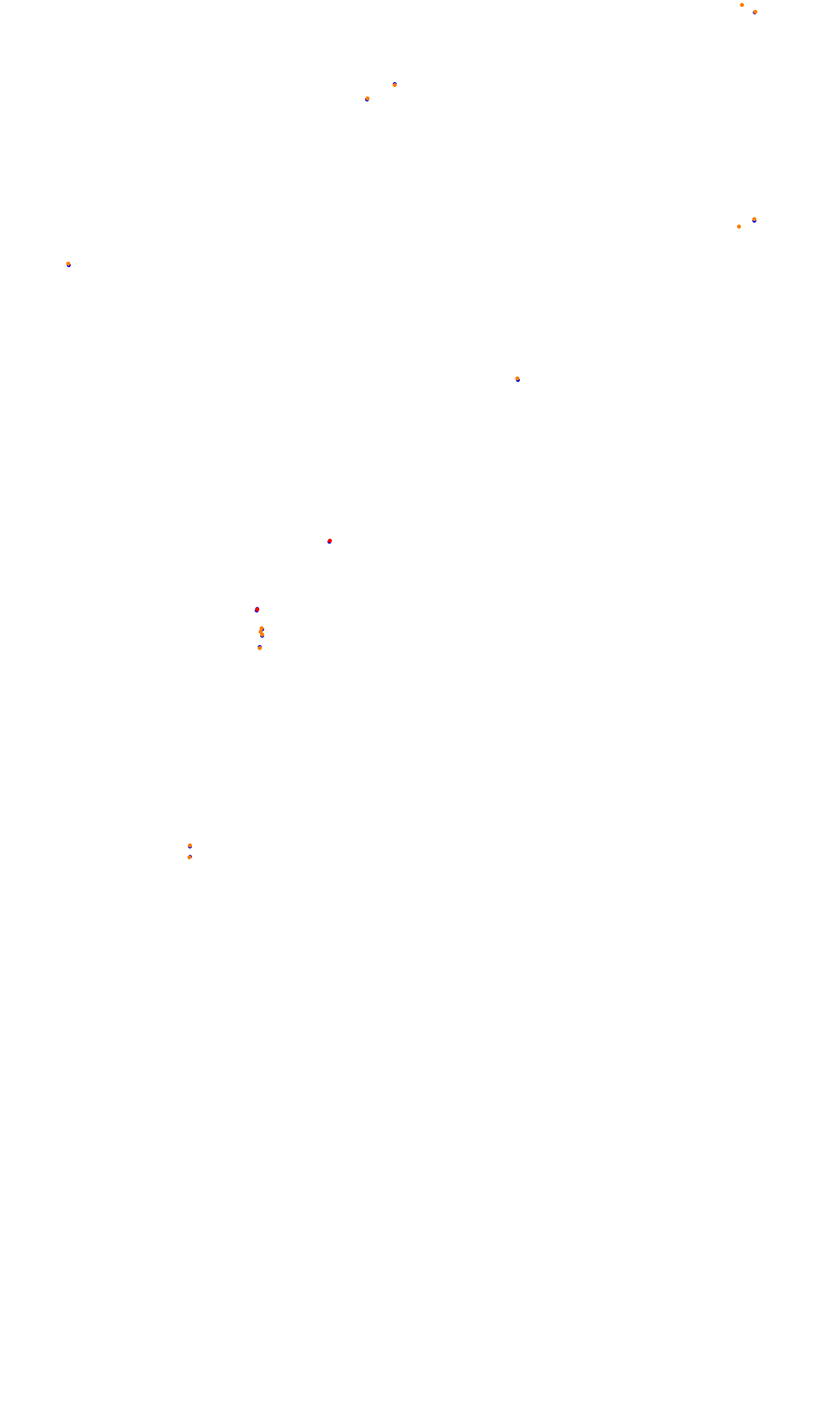 Monza collisions