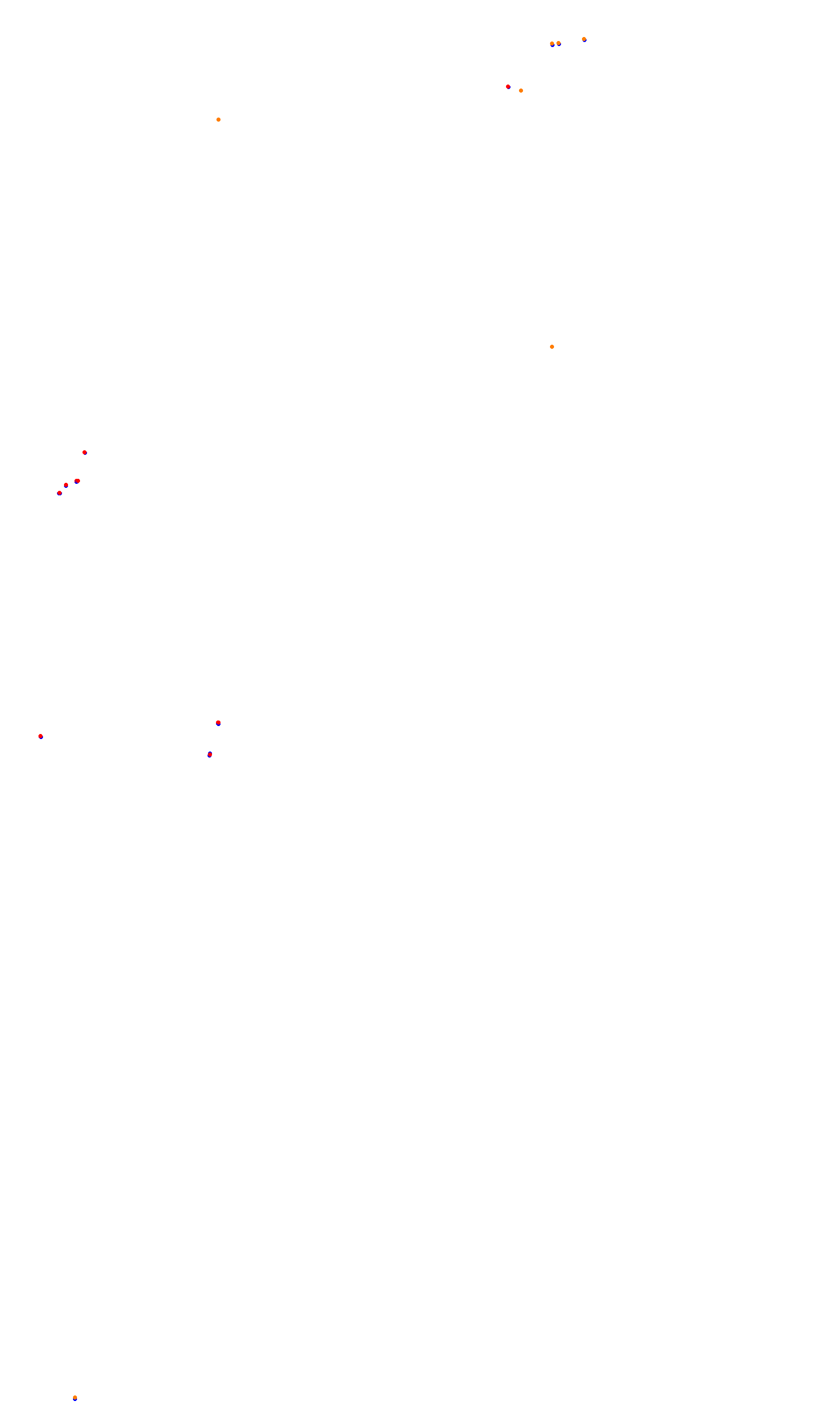 Monza collisions